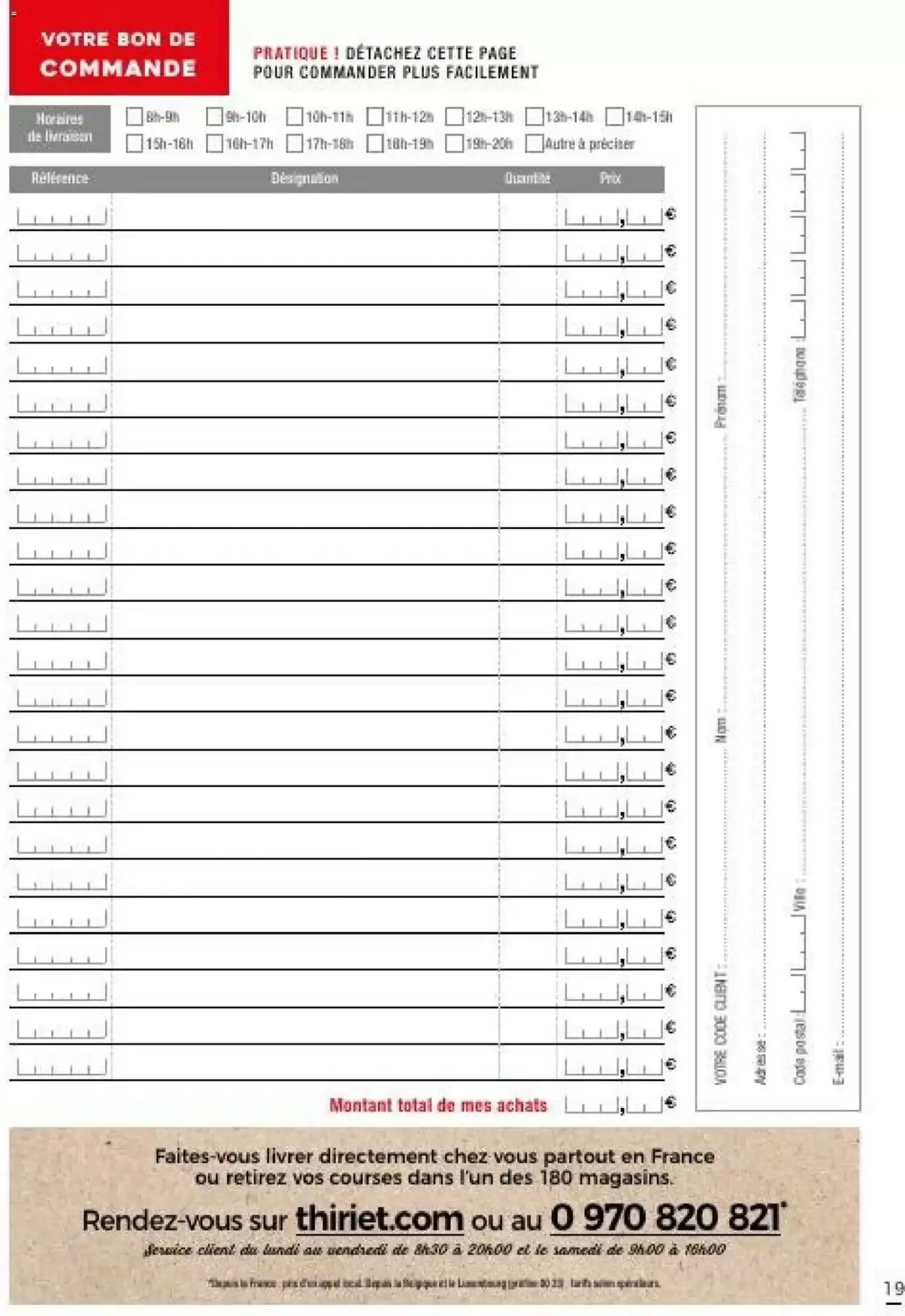 Prospectus promotionnel Thiriet valable à partir du 07/09/2026 - Page 19.