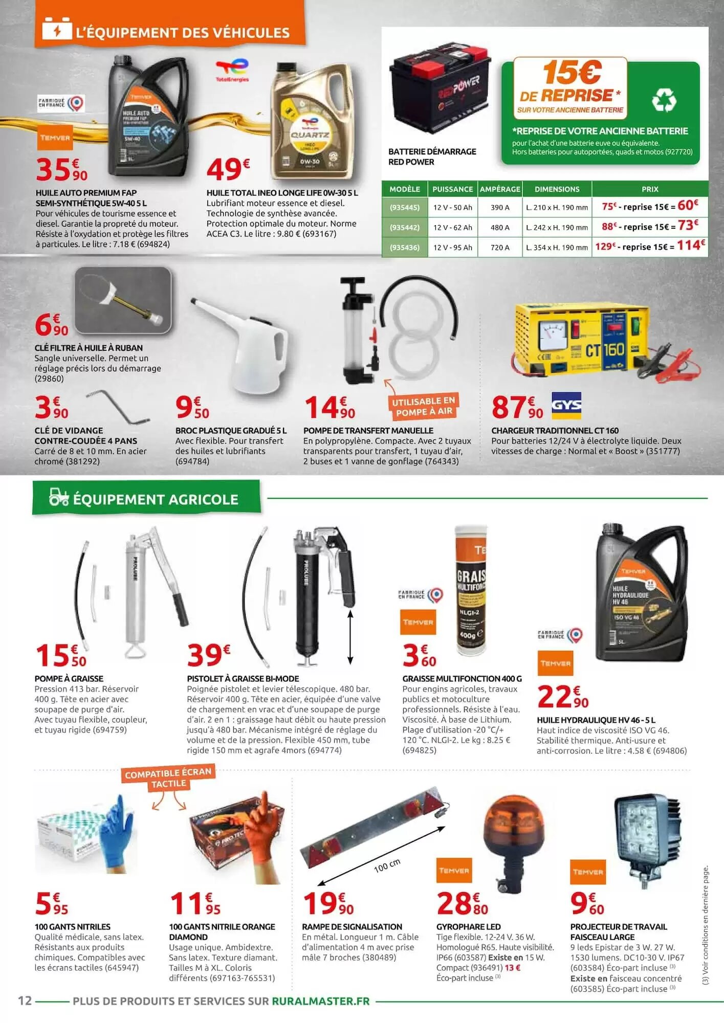 Prospectus promotionnel Rural Master valable à partir du 07/09/2026 - Page 12.