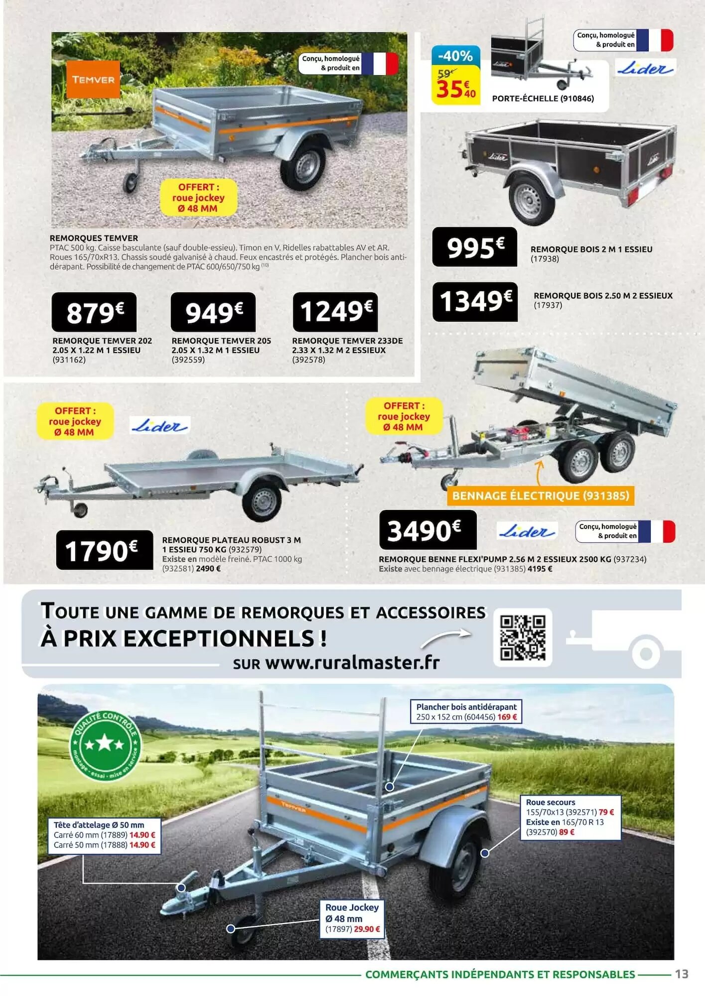 Prospectus promotionnel Rural Master valable à partir du 07/09/2026 - Page 13.