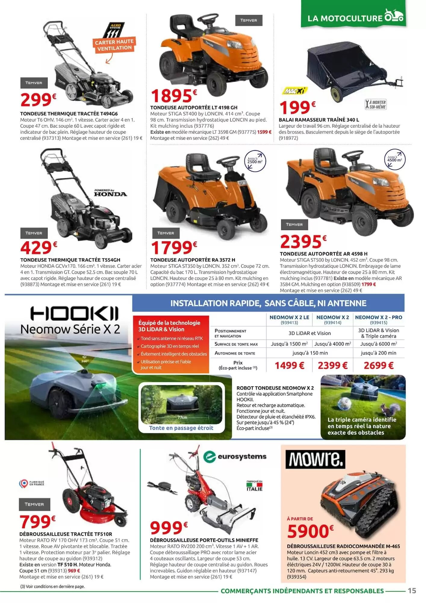 Prospectus promotionnel Rural Master valable à partir du 07/09/2026 - Page 15.