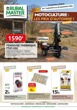 Prospectus promotionnel Rural Master valable à partir du 07/09/2026