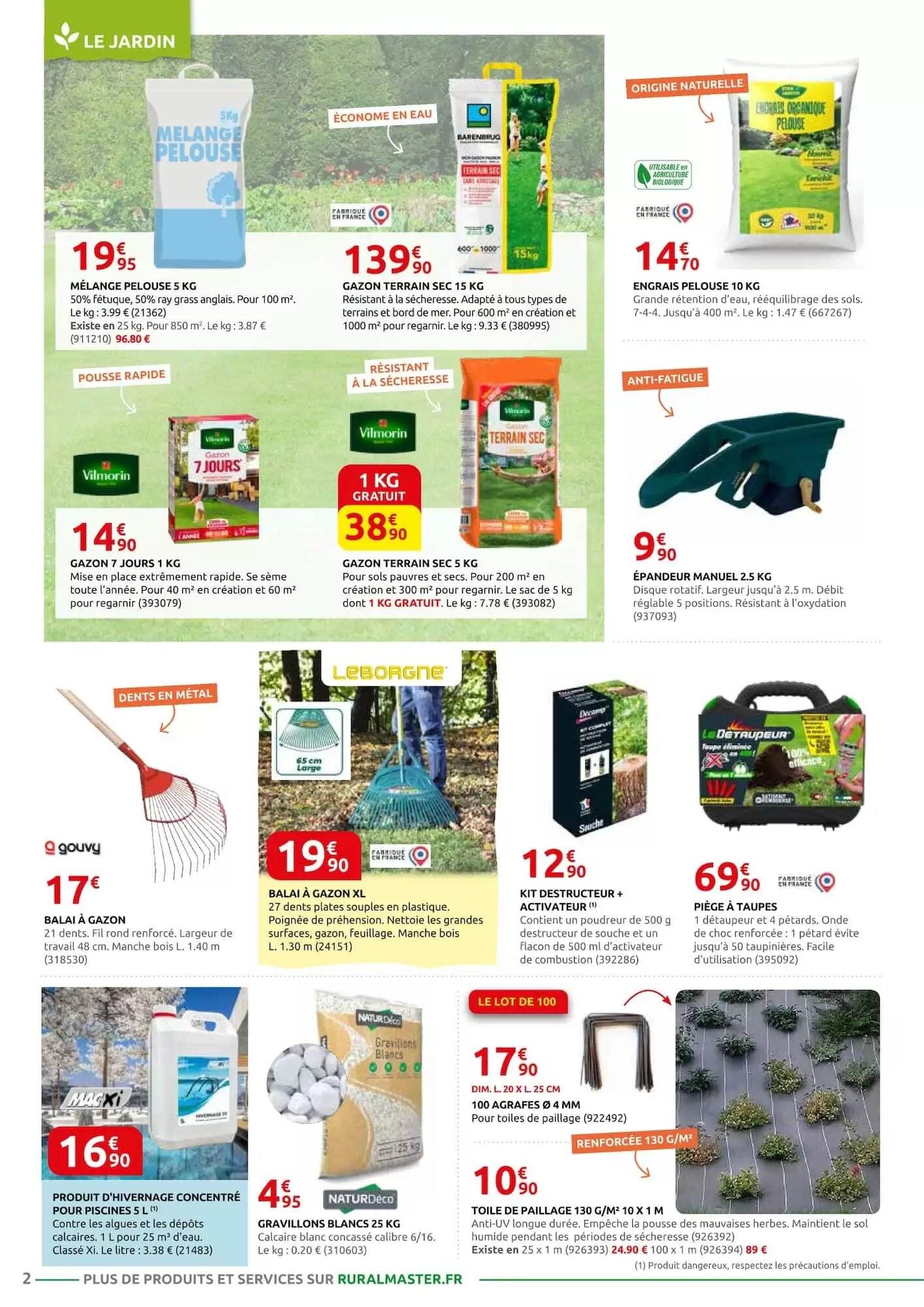 Prospectus promotionnel Rural Master valable à partir du 07/09/2026 - Page 2.
