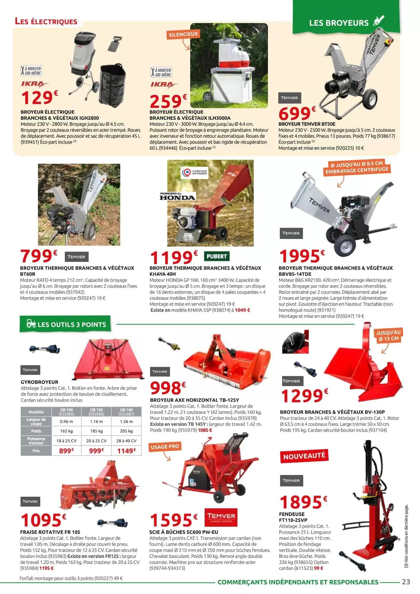 Prospectus promotionnel Rural Master valable à partir du 07/09/2026 - Page 23.