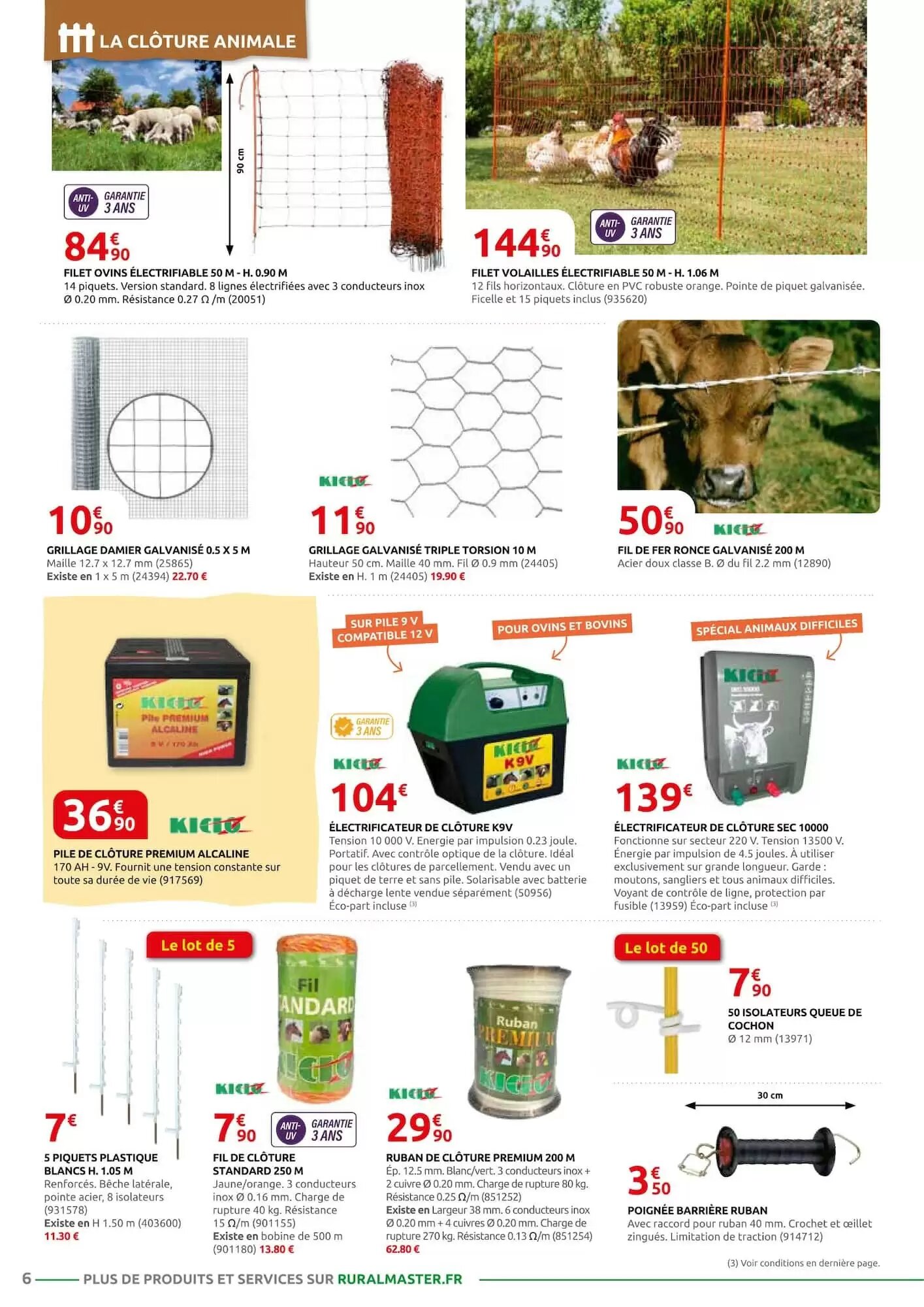 Prospectus promotionnel Rural Master valable à partir du 07/09/2026 - Page 6.