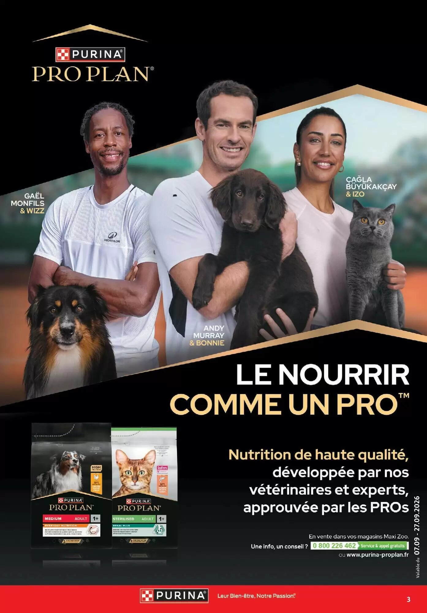Prospectus promotionnel Maxi Zoo valable à partir du 07/09/2026 - Page 3.
