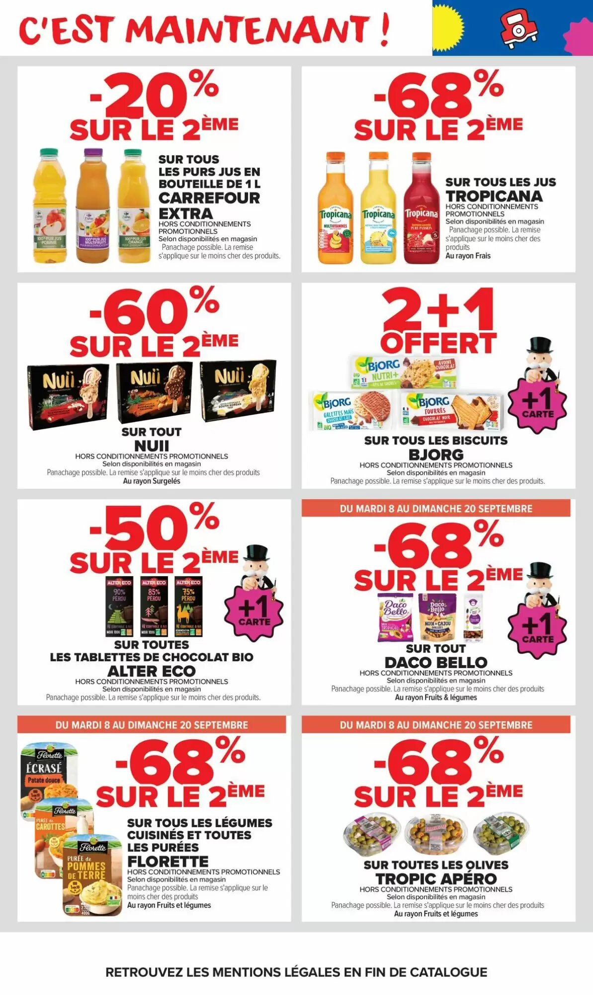 Prospectus promotionnel Carrefour valable à partir du 08/09/2026 - Page 49.