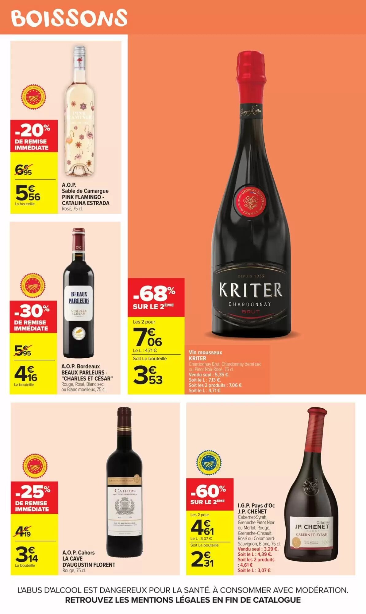 Prospectus promotionnel Carrefour valable à partir du 08/09/2026 - Page 55.