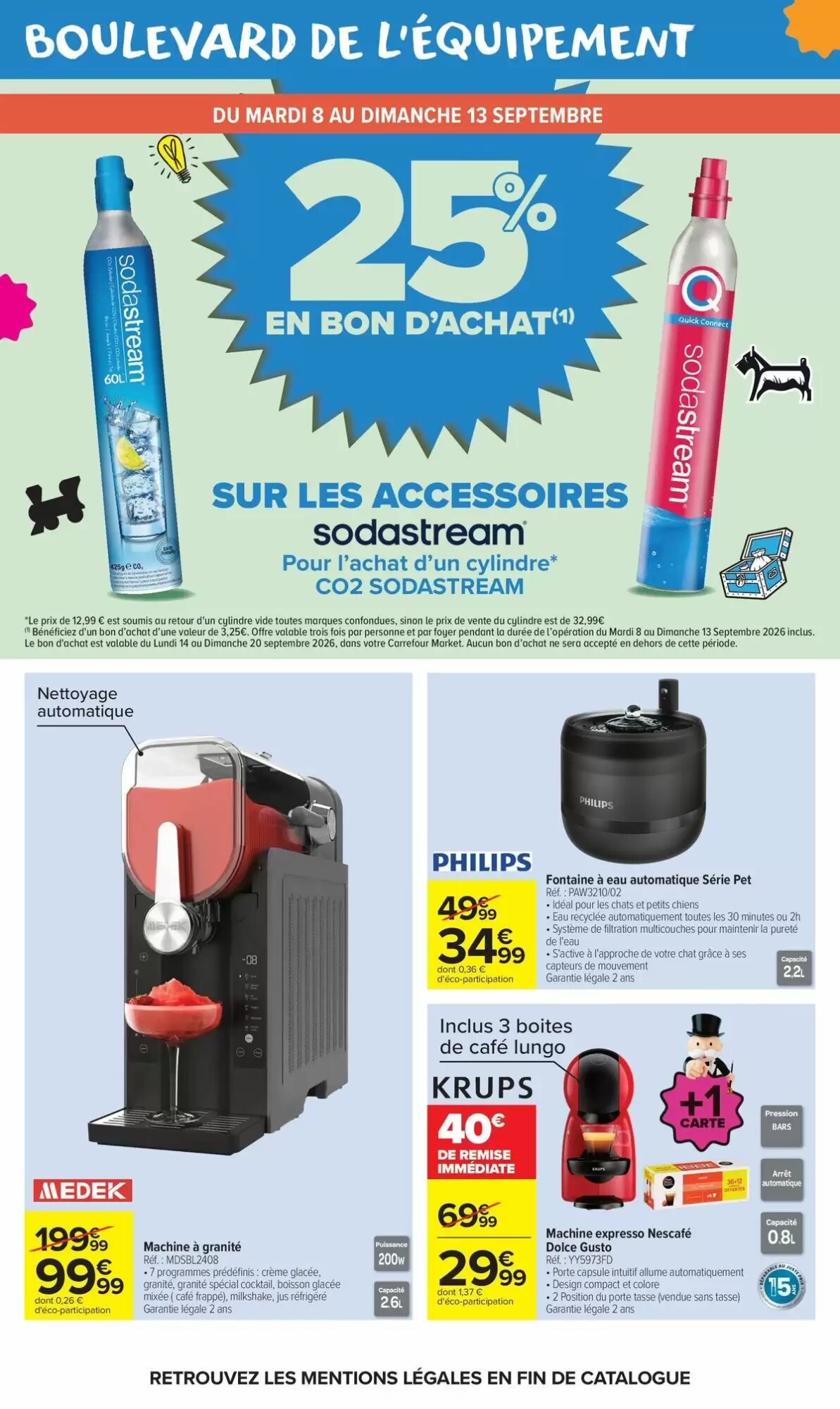 Prospectus promotionnel Carrefour valable à partir du 08/09/2026 - Page 70.