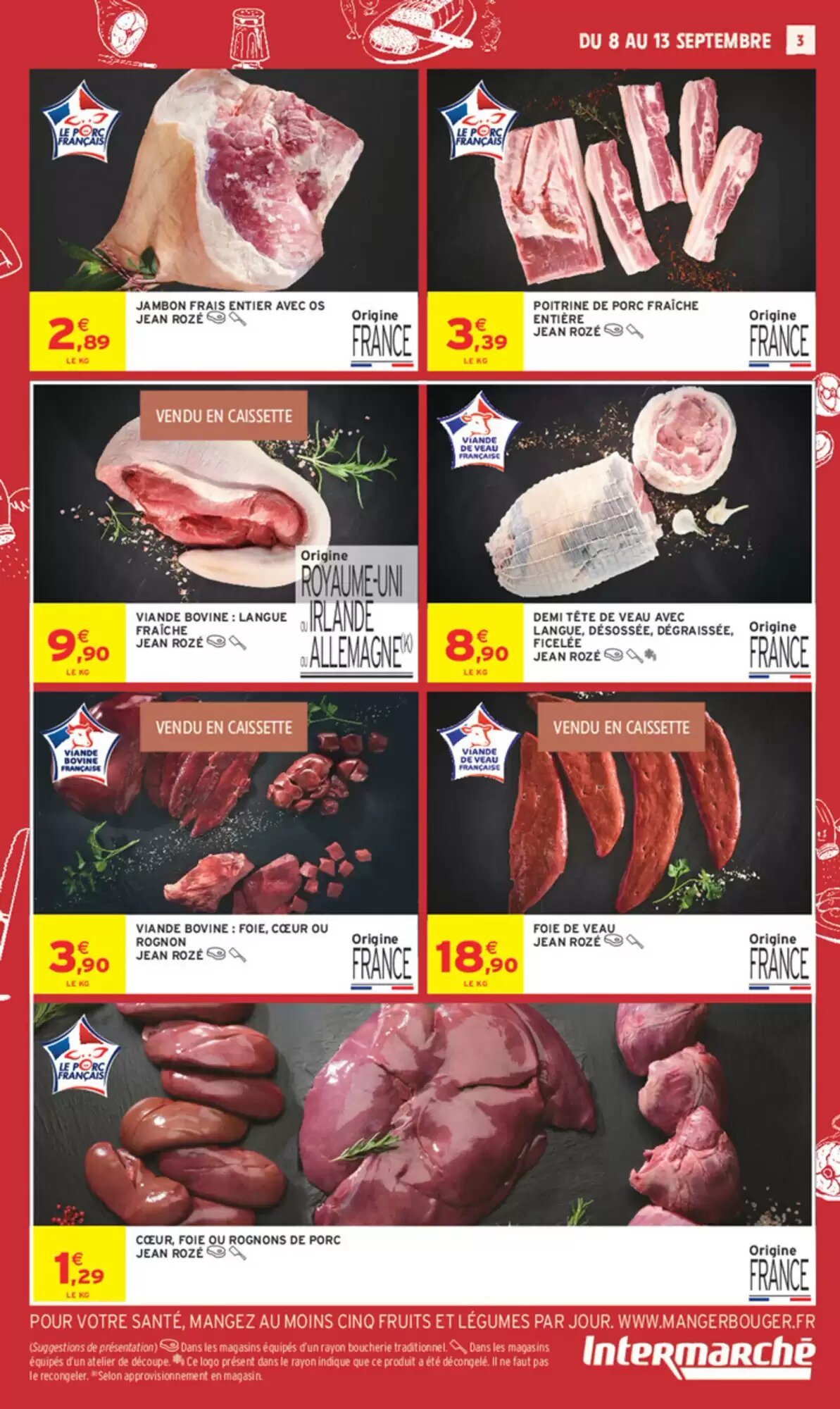 Prospectus promotionnel Intermarché Hyper valable à partir du 08/09/2026 - Page 3.