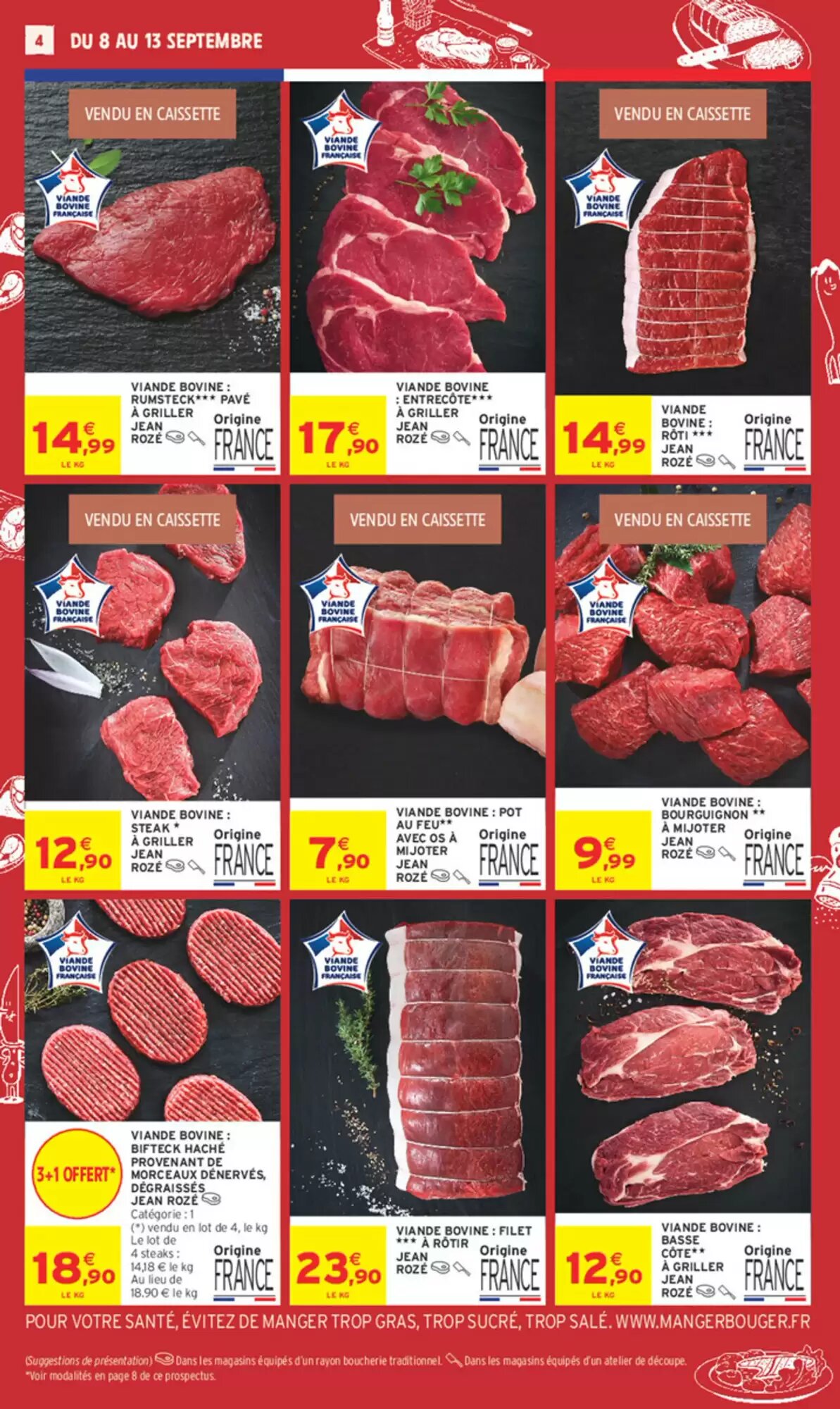 Prospectus promotionnel Intermarché Hyper valable à partir du 08/09/2026 - Page 4.