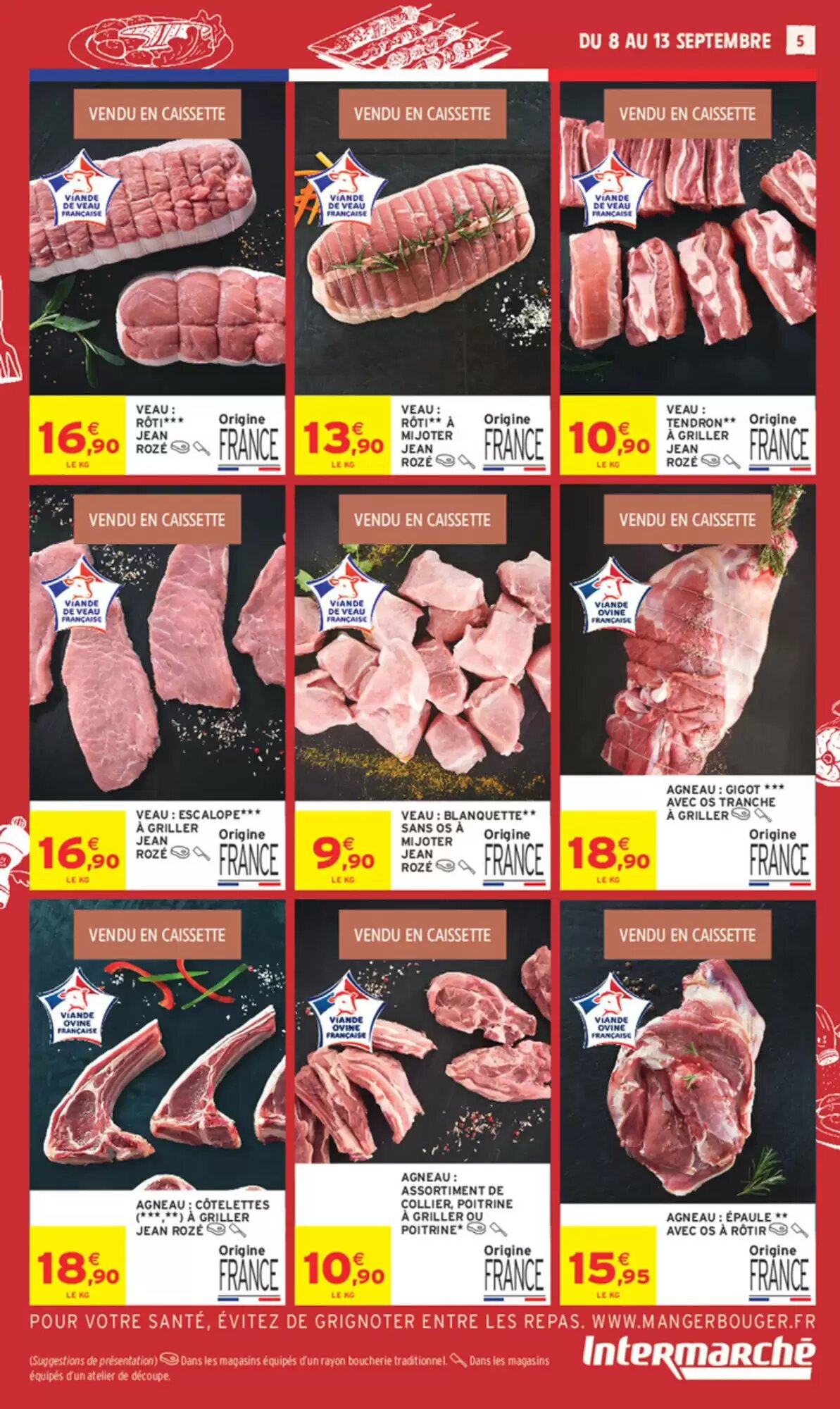 Prospectus promotionnel Intermarché Hyper valable à partir du 08/09/2026 - Page 5.