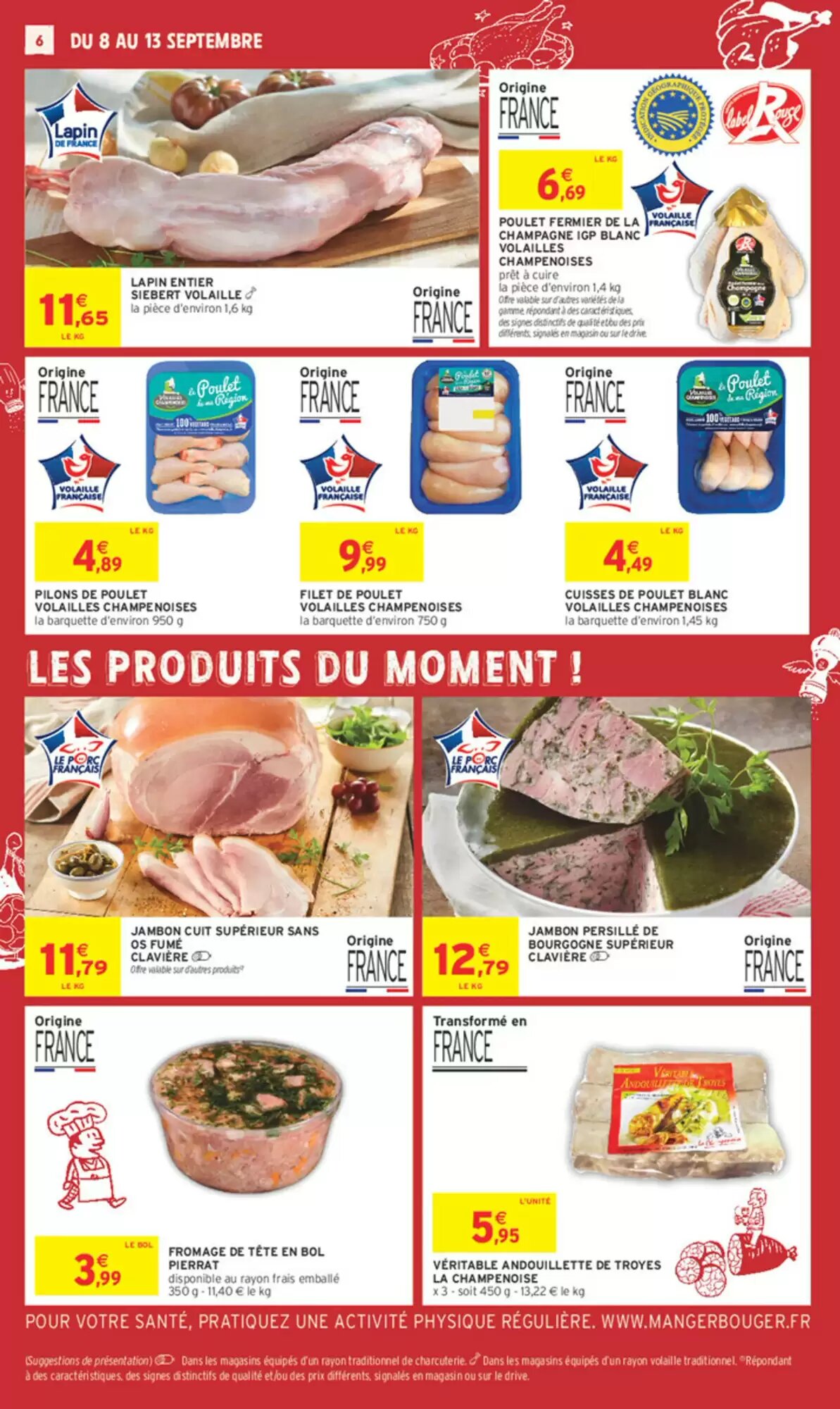 Prospectus promotionnel Intermarché Hyper valable à partir du 08/09/2026 - Page 6.