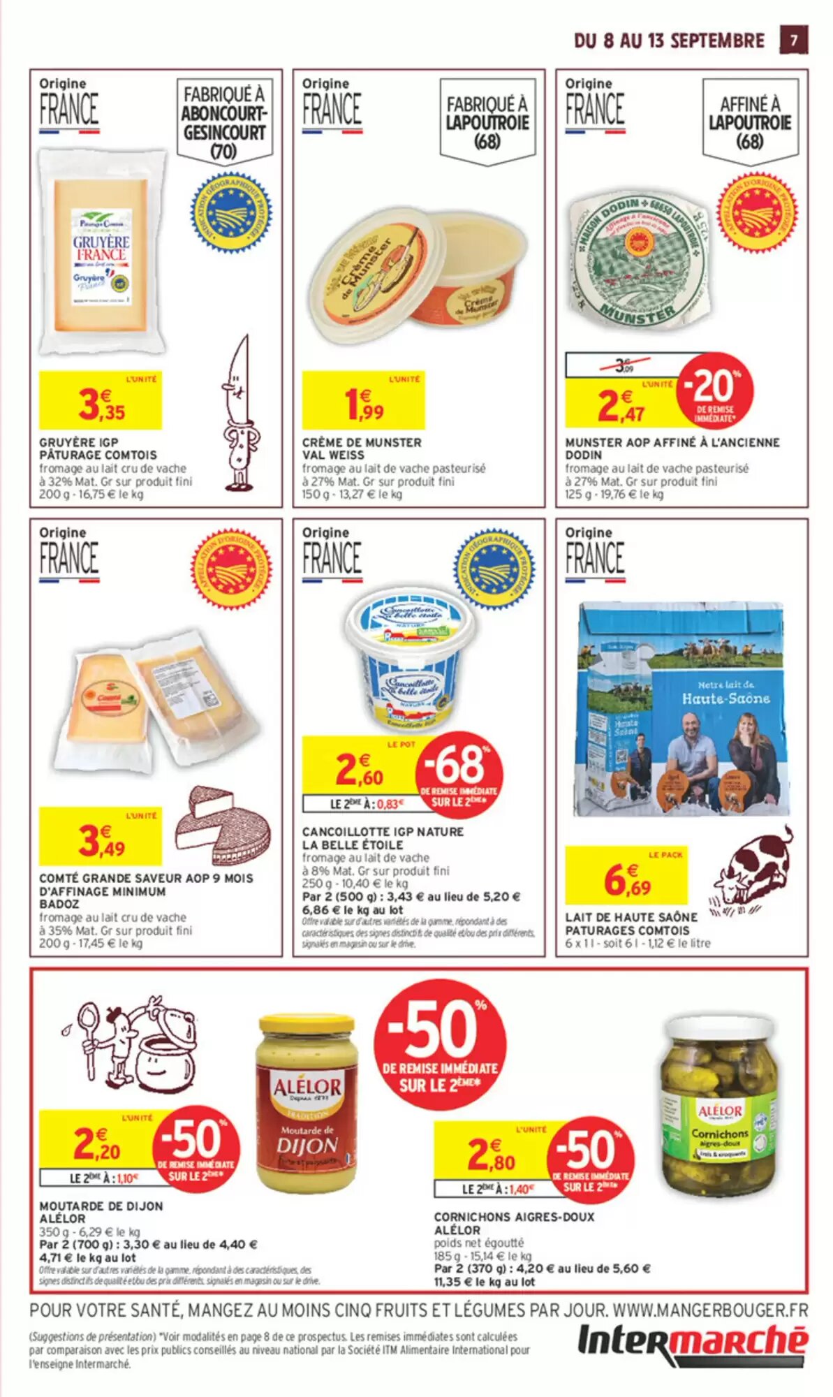 Prospectus promotionnel Intermarché Hyper valable à partir du 08/09/2026 - Page 7.