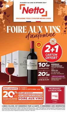 Prospectus promotionnel Netto valable à partir du 08/09/2026