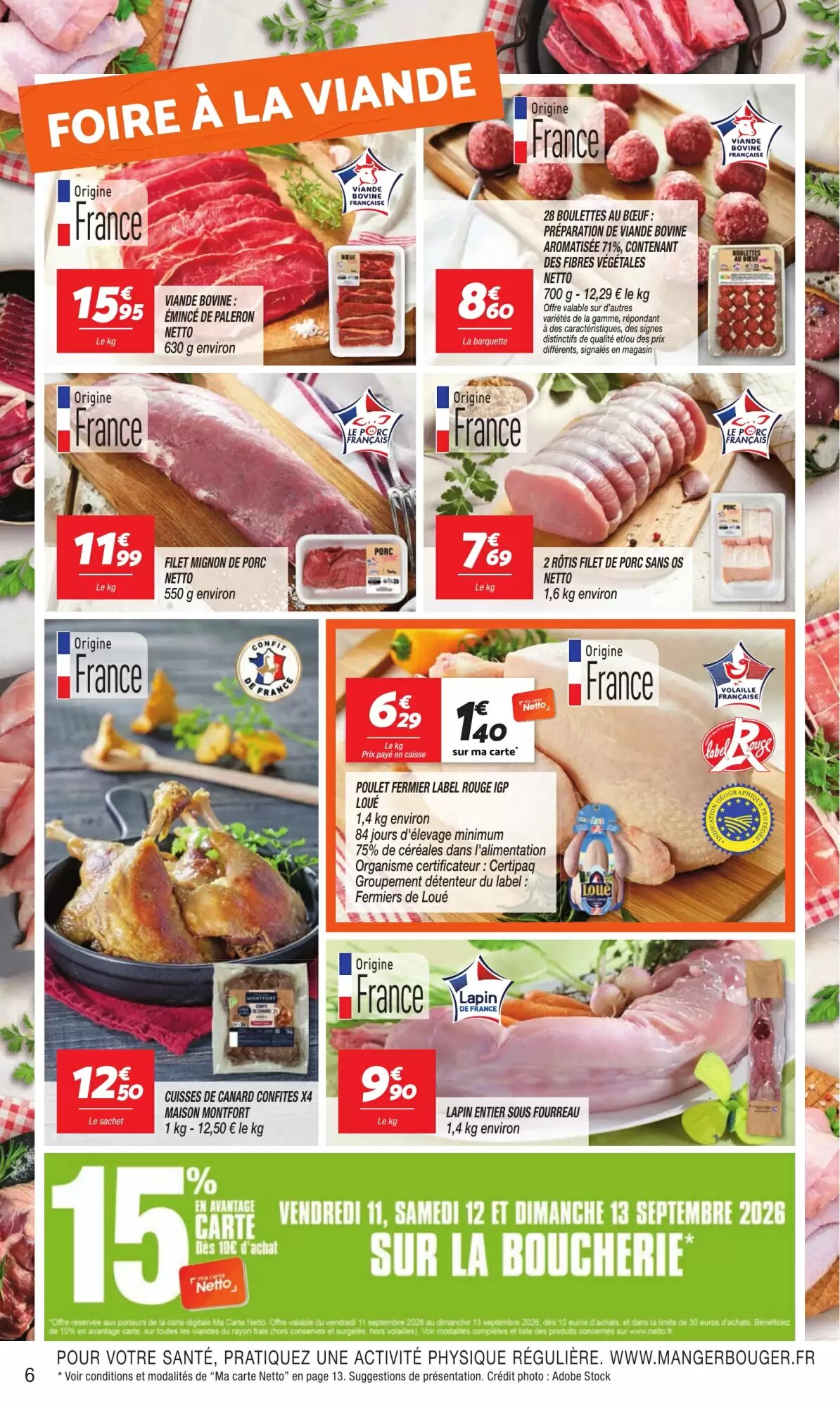Prospectus promotionnel Netto valable à partir du 08/09/2026 - Page 6.