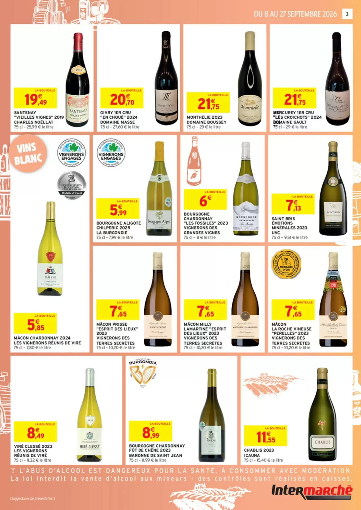 Prospectus promotionnel Intermarché valable à partir du 08/09/2026 - Page 3.