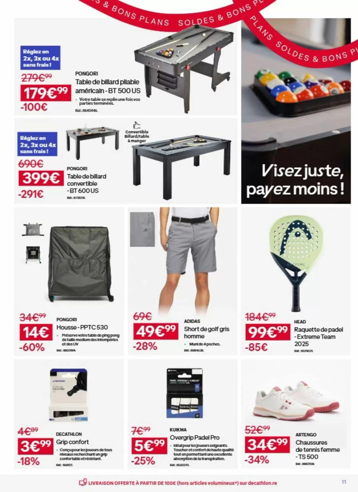 Prospectus promotionnel Decathlon valable à partir du 08/09/2026 - Page 11.