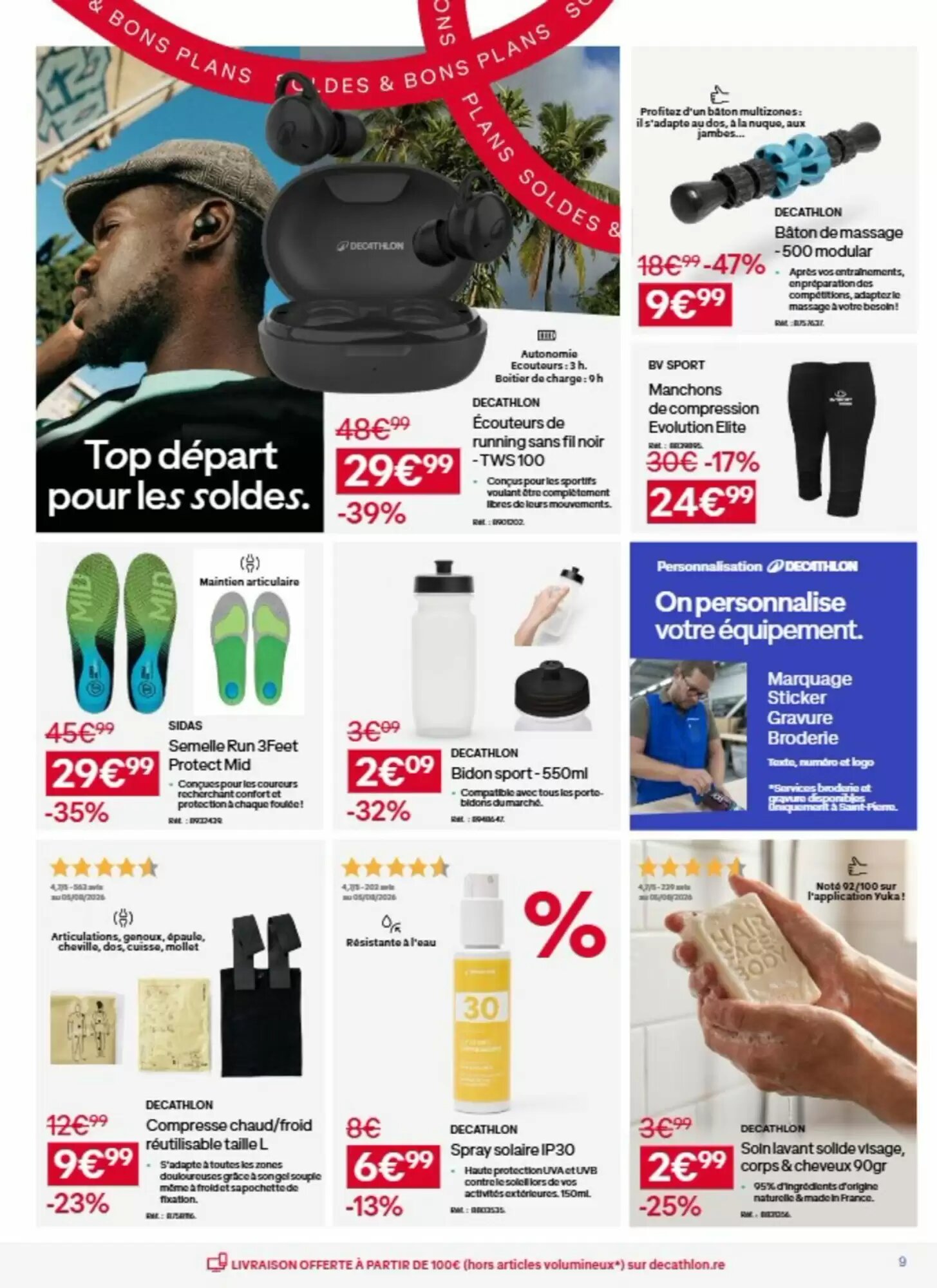 Prospectus promotionnel Decathlon valable à partir du 08/09/2026 - Page 9.