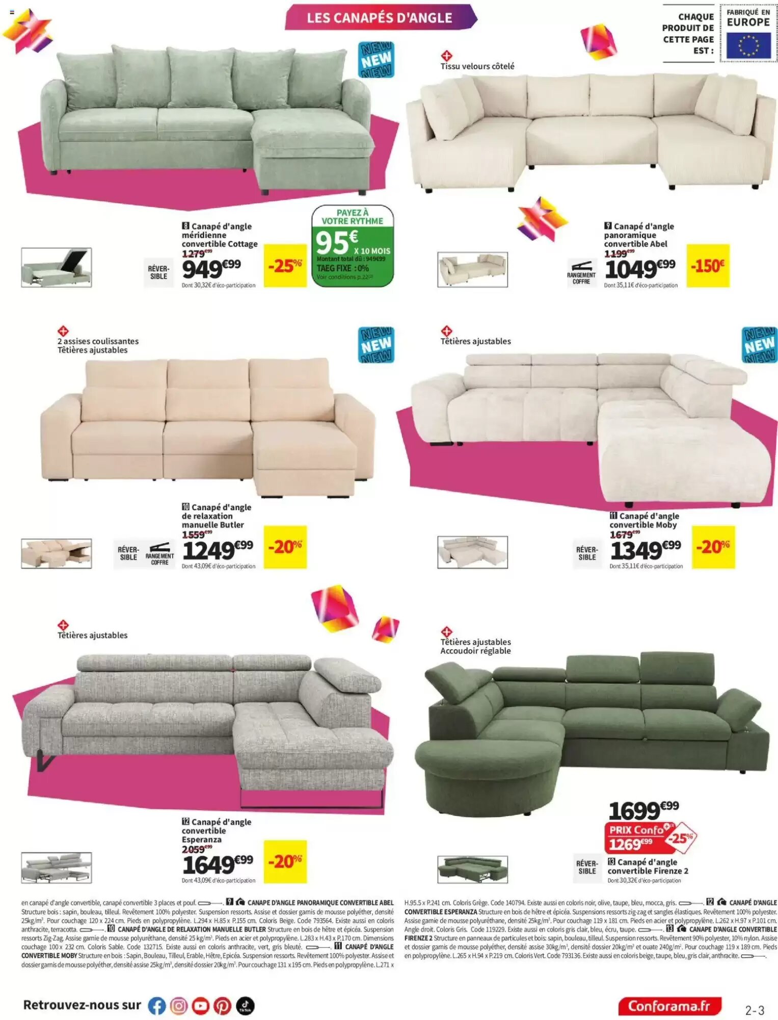 Prospectus promotionnel Conforama valable à partir du 08/09/2026 - Page 3.