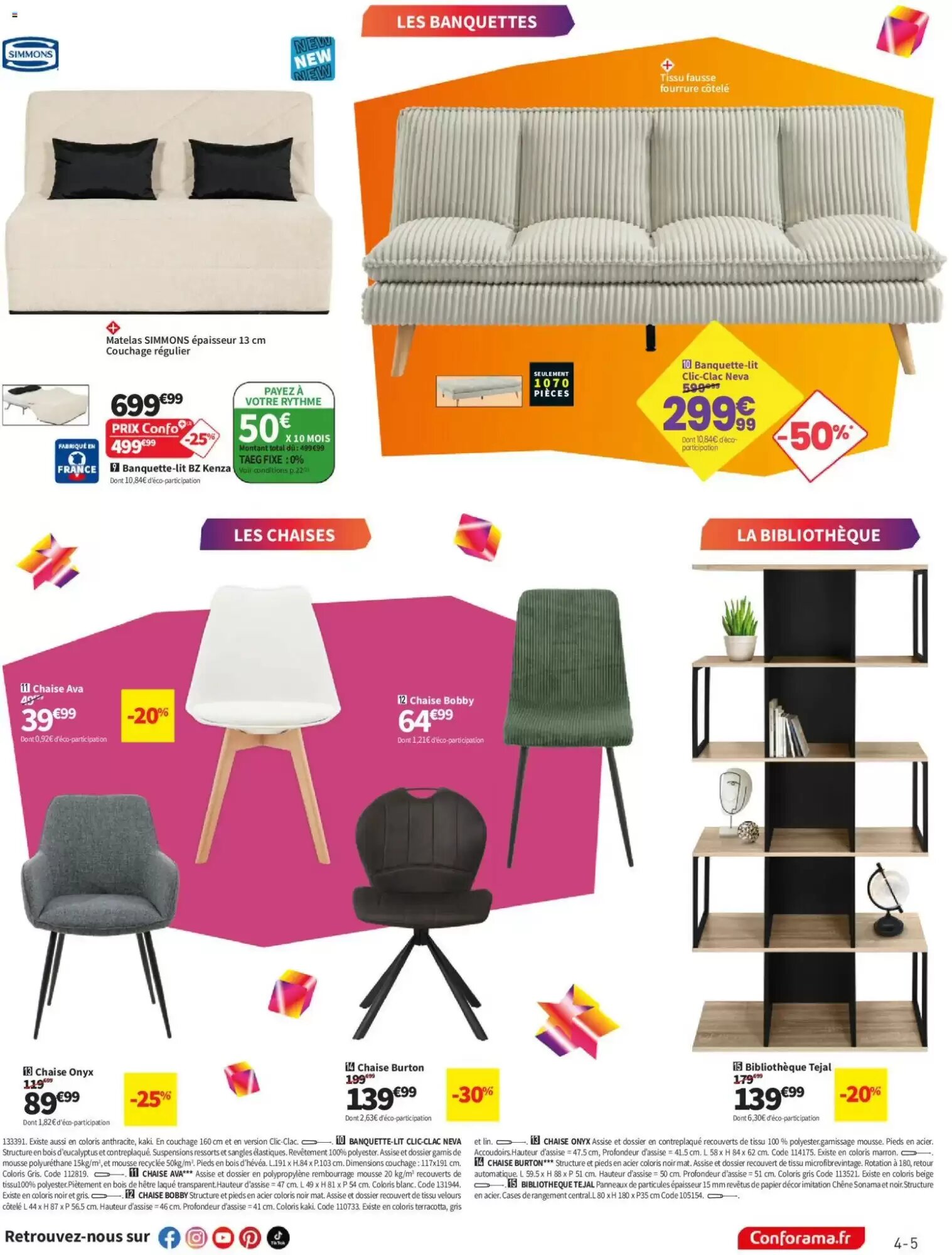 Prospectus promotionnel Conforama valable à partir du 08/09/2026 - Page 5.