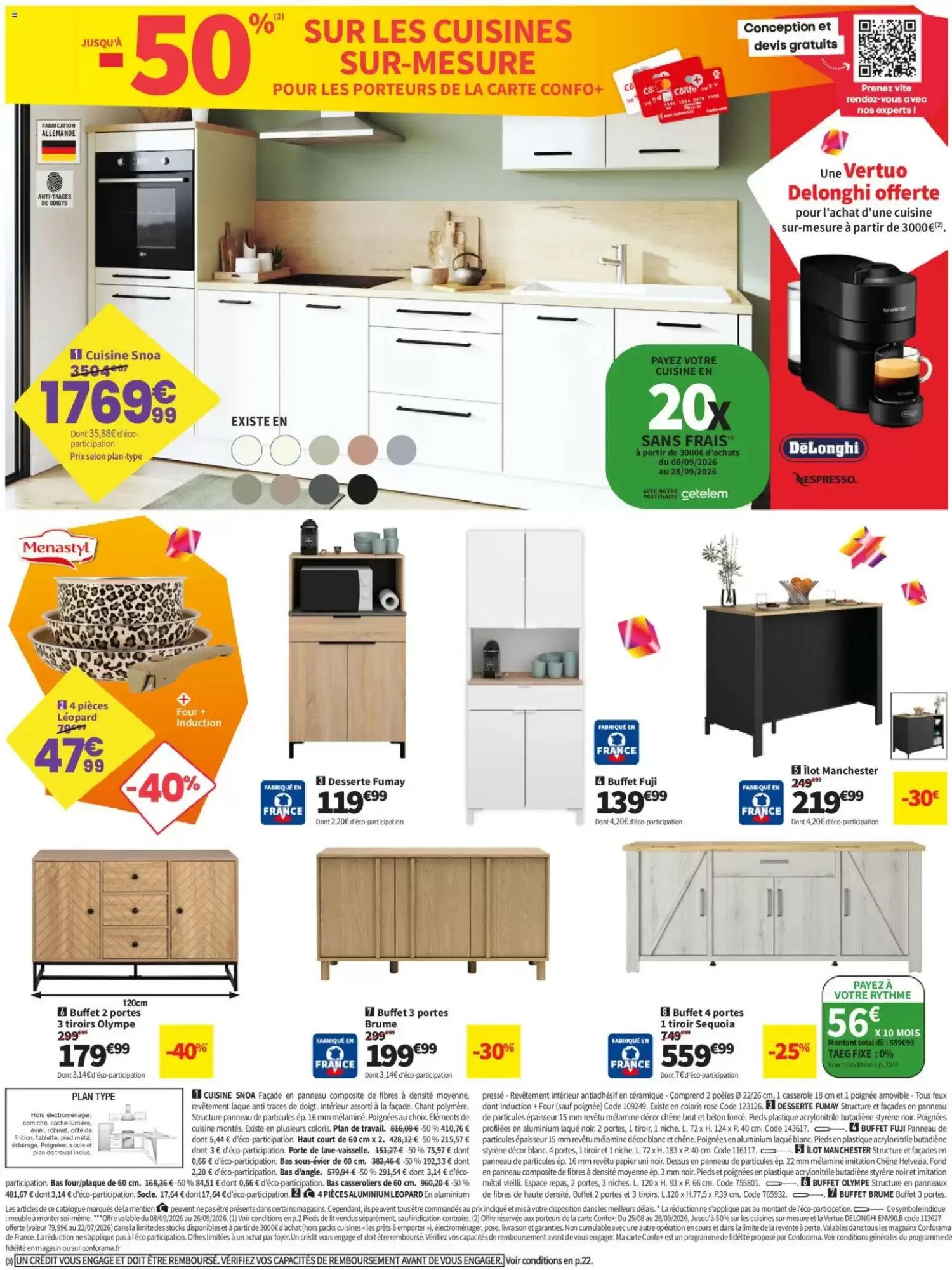 Prospectus promotionnel Conforama valable à partir du 08/09/2026 - Page 6.