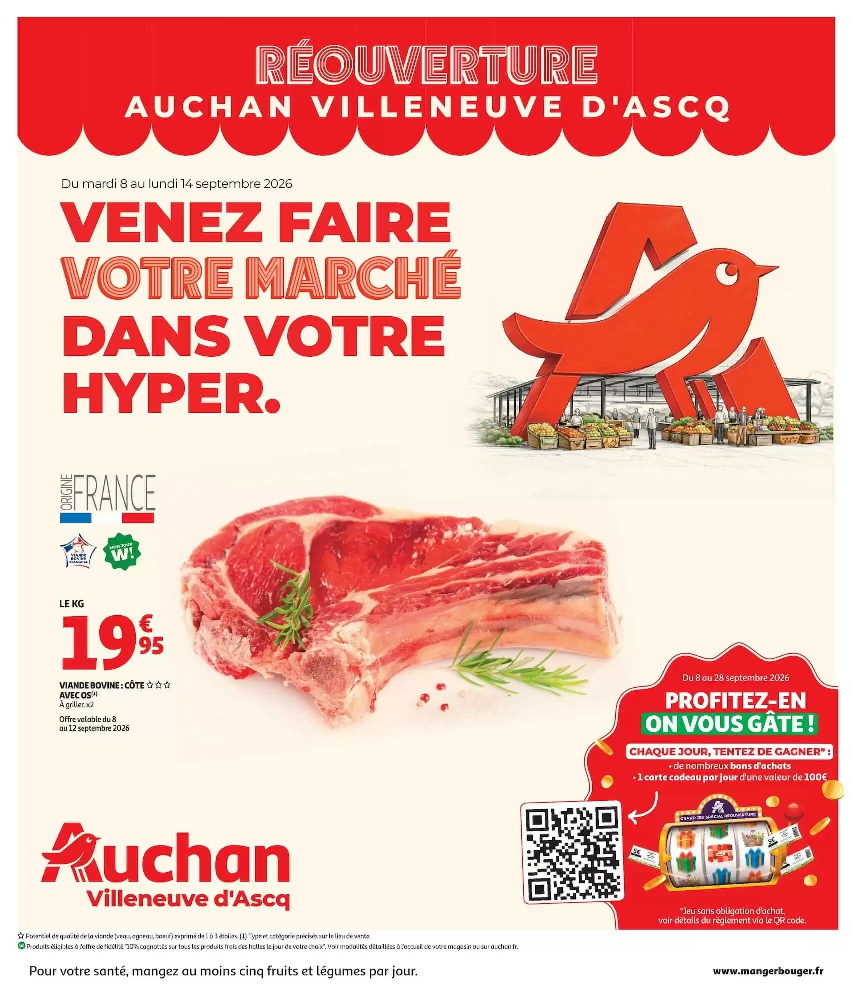 Prospectus promotionnel Auchan valable à partir du 08/09/2026 - Page 1.