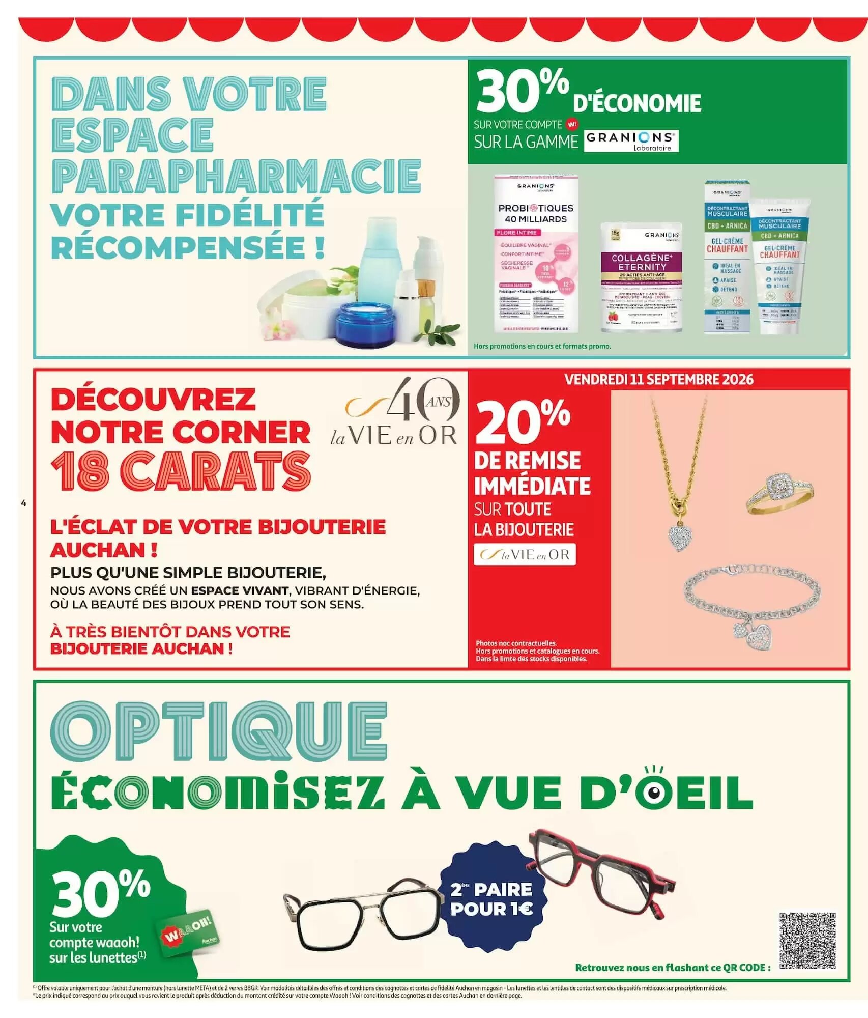 Prospectus promotionnel Auchan valable à partir du 08/09/2026 - Page 4.