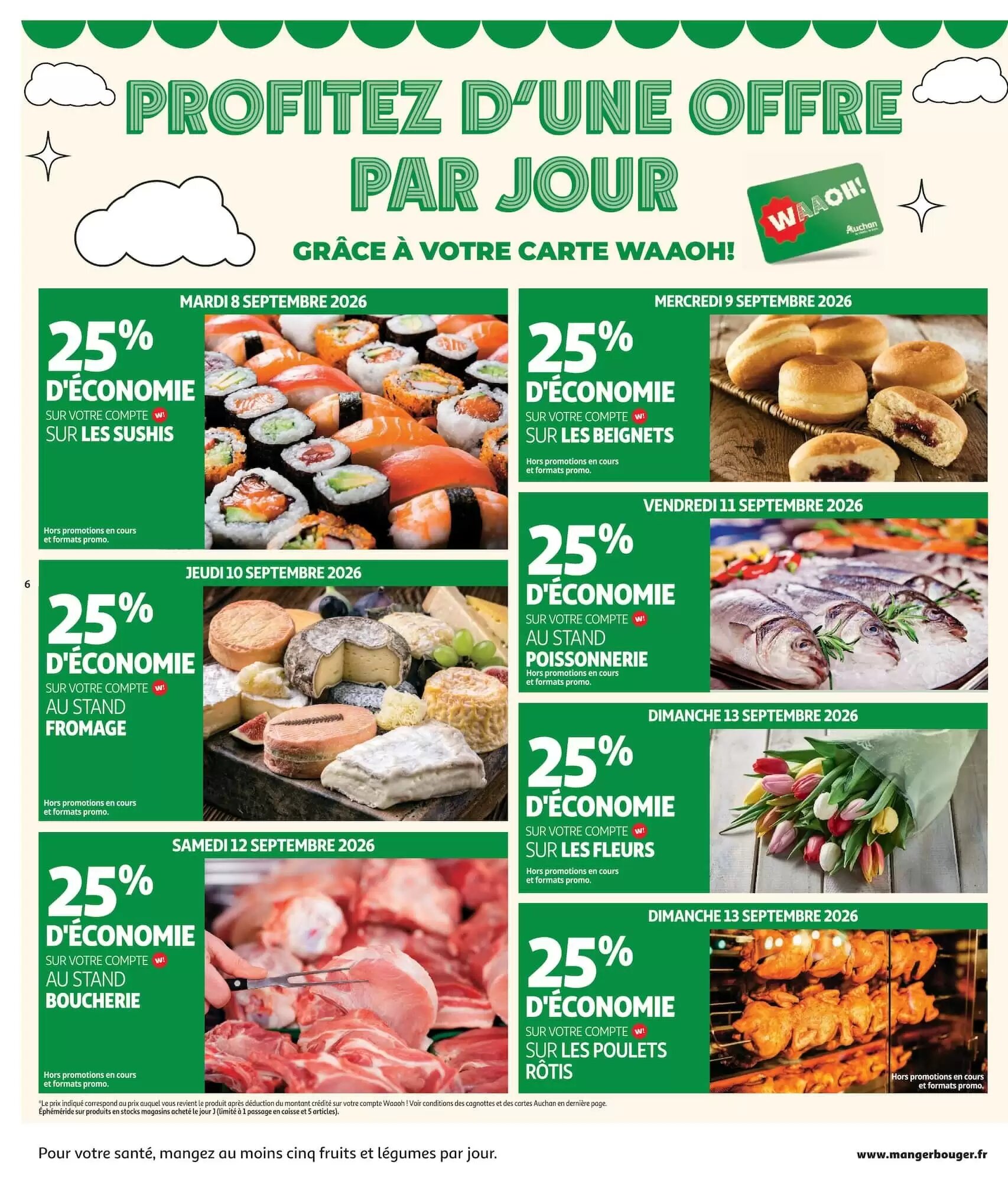 Prospectus promotionnel Auchan valable à partir du 08/09/2026 - Page 6.
