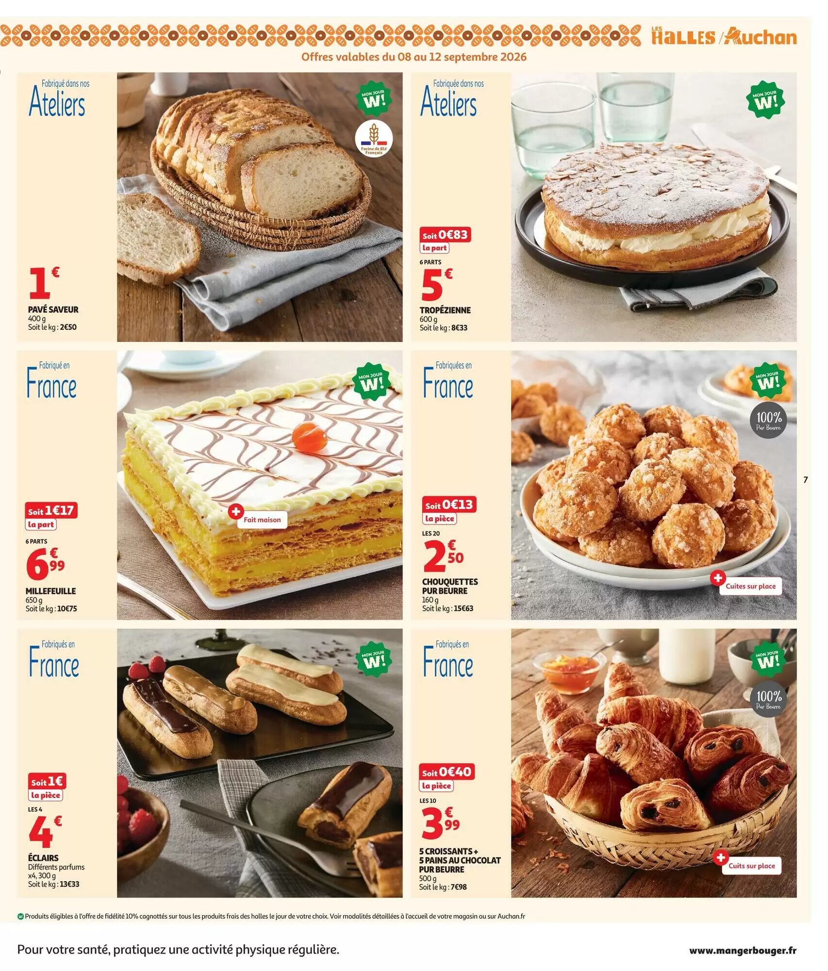 Prospectus promotionnel Auchan valable à partir du 08/09/2026 - Page 7.