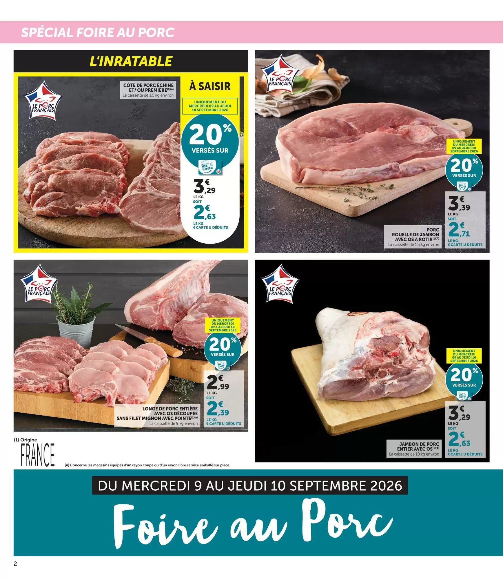 Prospectus promotionnel Super U valable à partir du 08/09/2026 - Page 2.