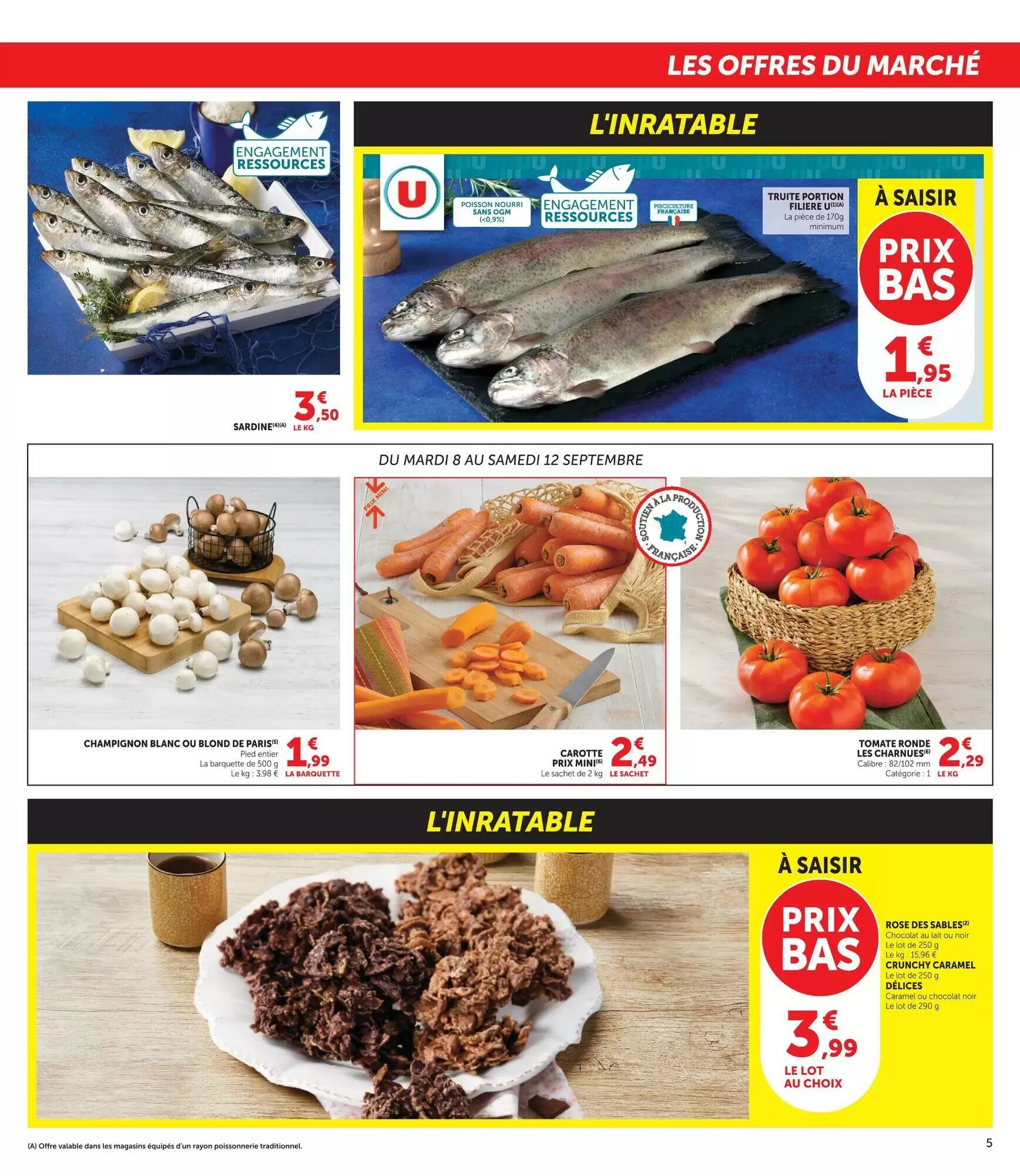 Prospectus promotionnel Super U valable à partir du 08/09/2026 - Page 5.