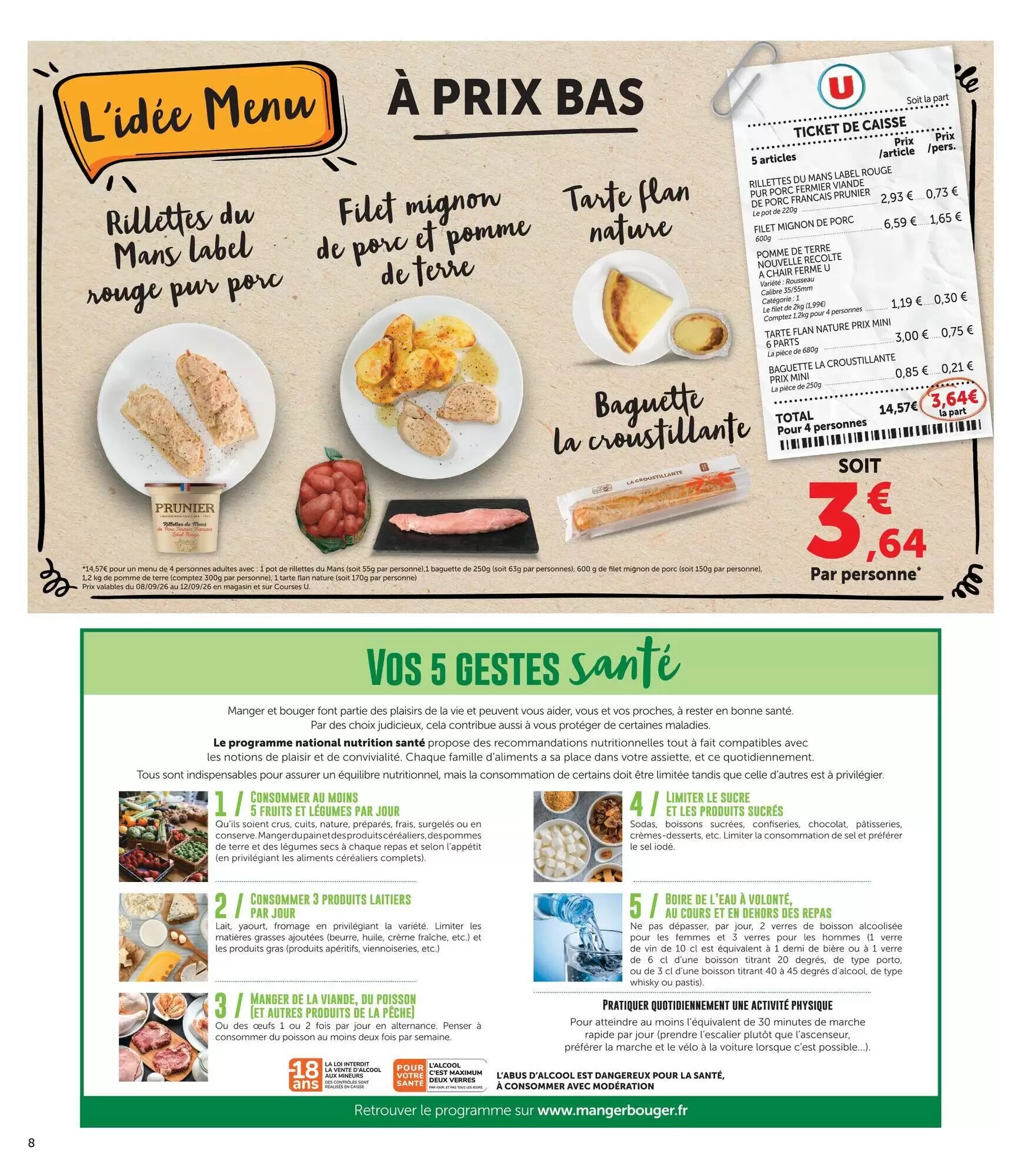 Prospectus promotionnel Super U valable à partir du 08/09/2026 - Page 8.