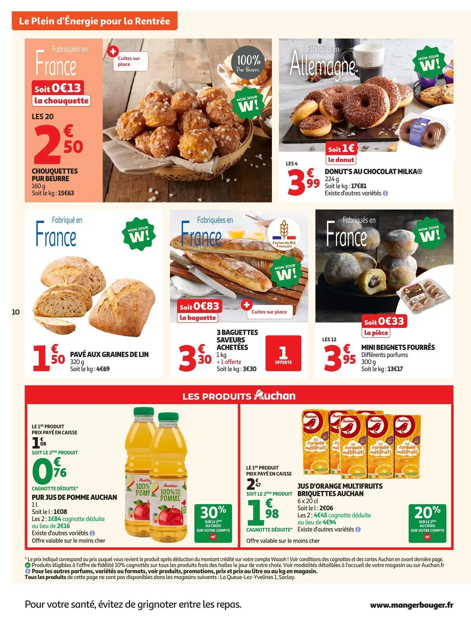 Prospectus promotionnel Auchan valable à partir du 08/09/2026 - Page 10.