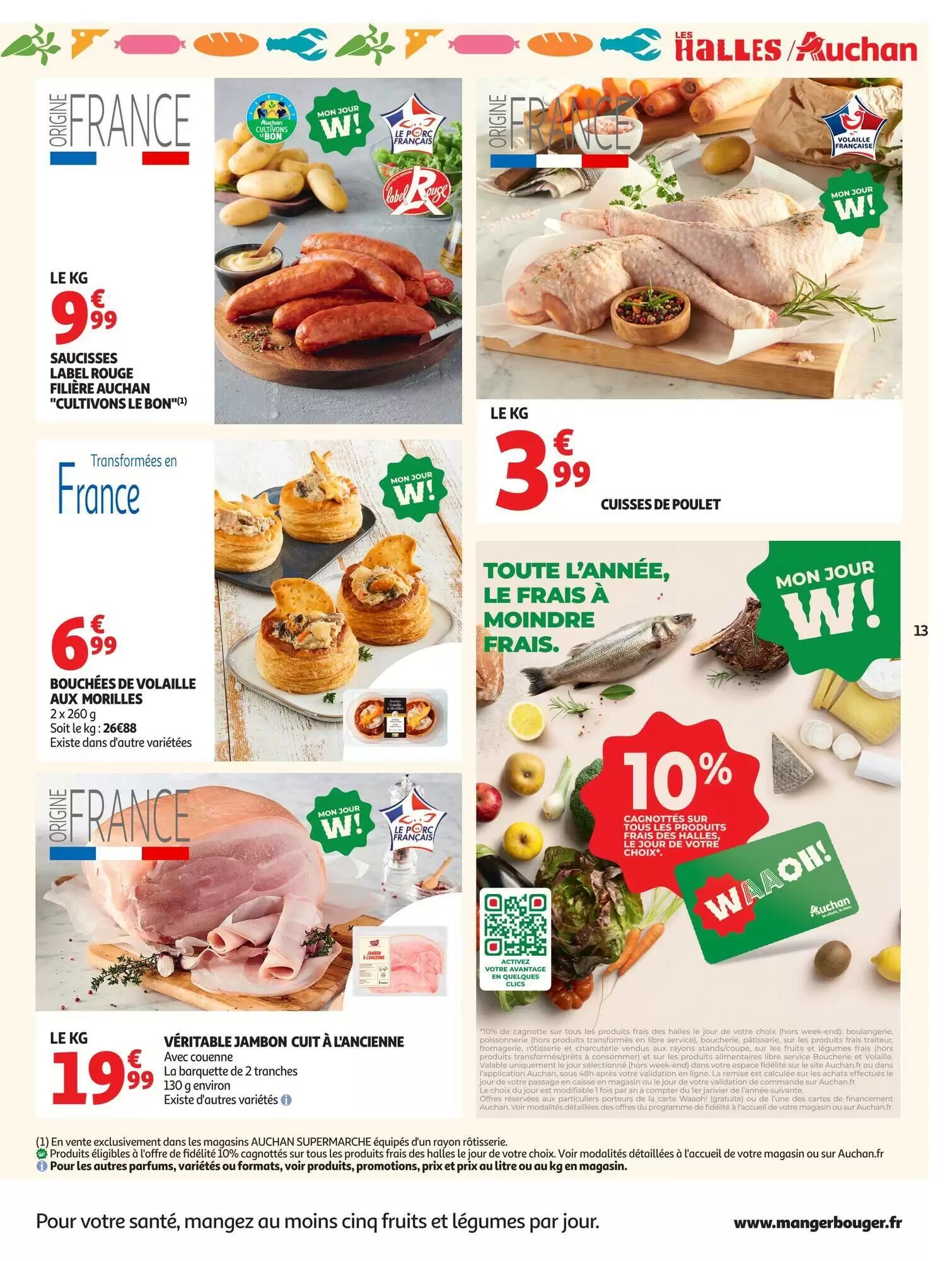 Prospectus promotionnel Auchan valable à partir du 08/09/2026 - Page 13.