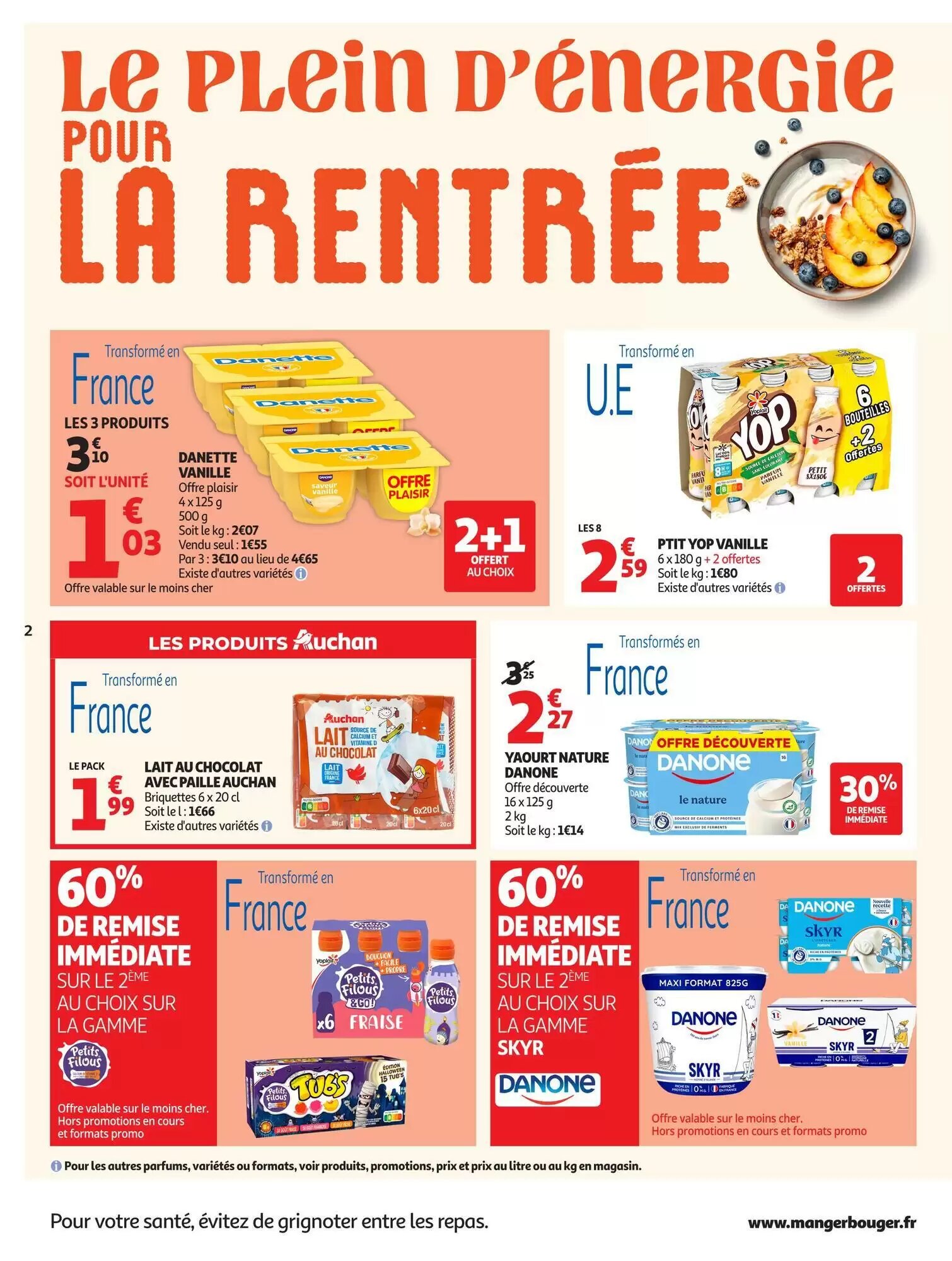 Prospectus promotionnel Auchan valable à partir du 08/09/2026 - Page 2.