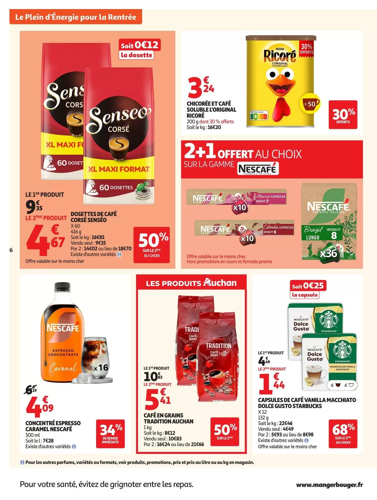 Prospectus promotionnel Auchan valable à partir du 08/09/2026 - Page 6.