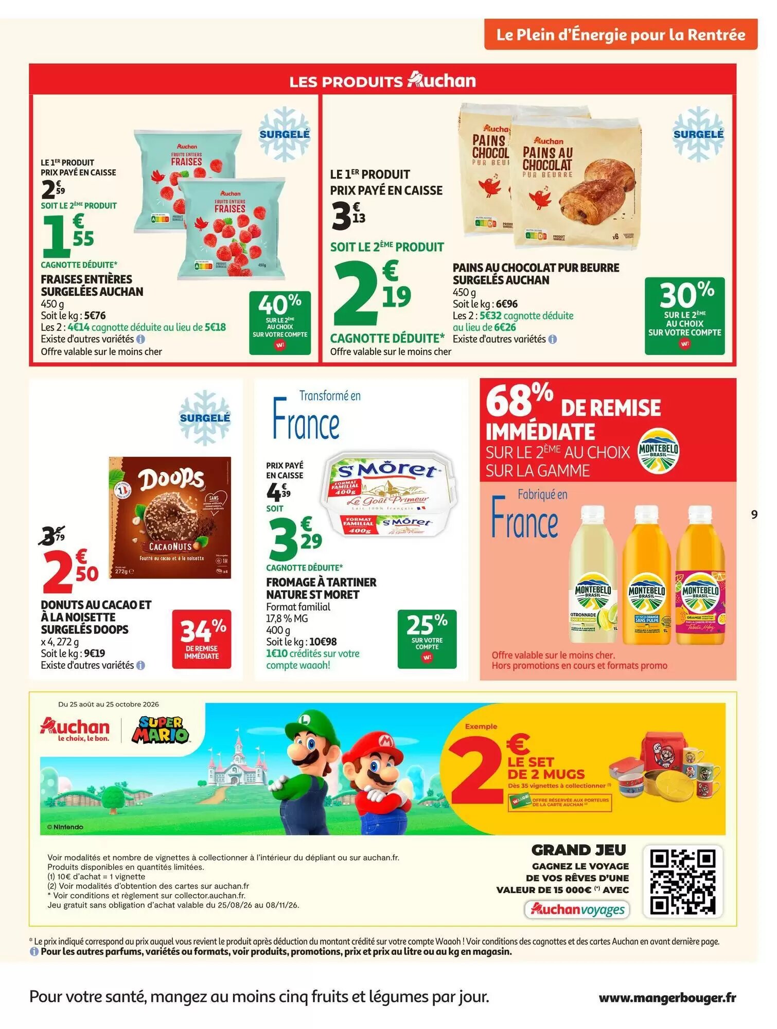 Prospectus promotionnel Auchan valable à partir du 08/09/2026 - Page 9.