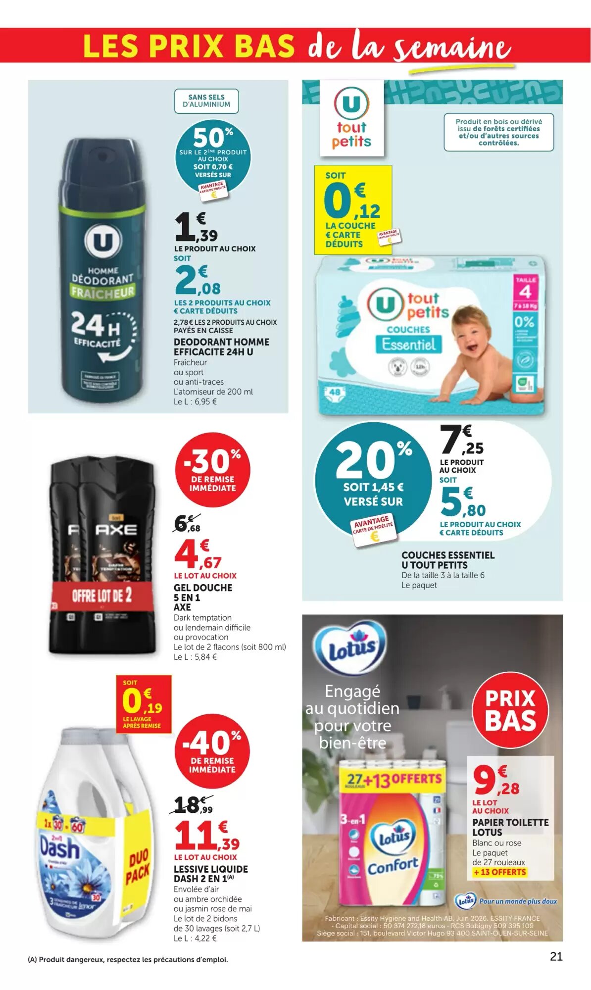 Prospectus promotionnel Bi1 valable à partir du 08/09/2026 - Page 21.