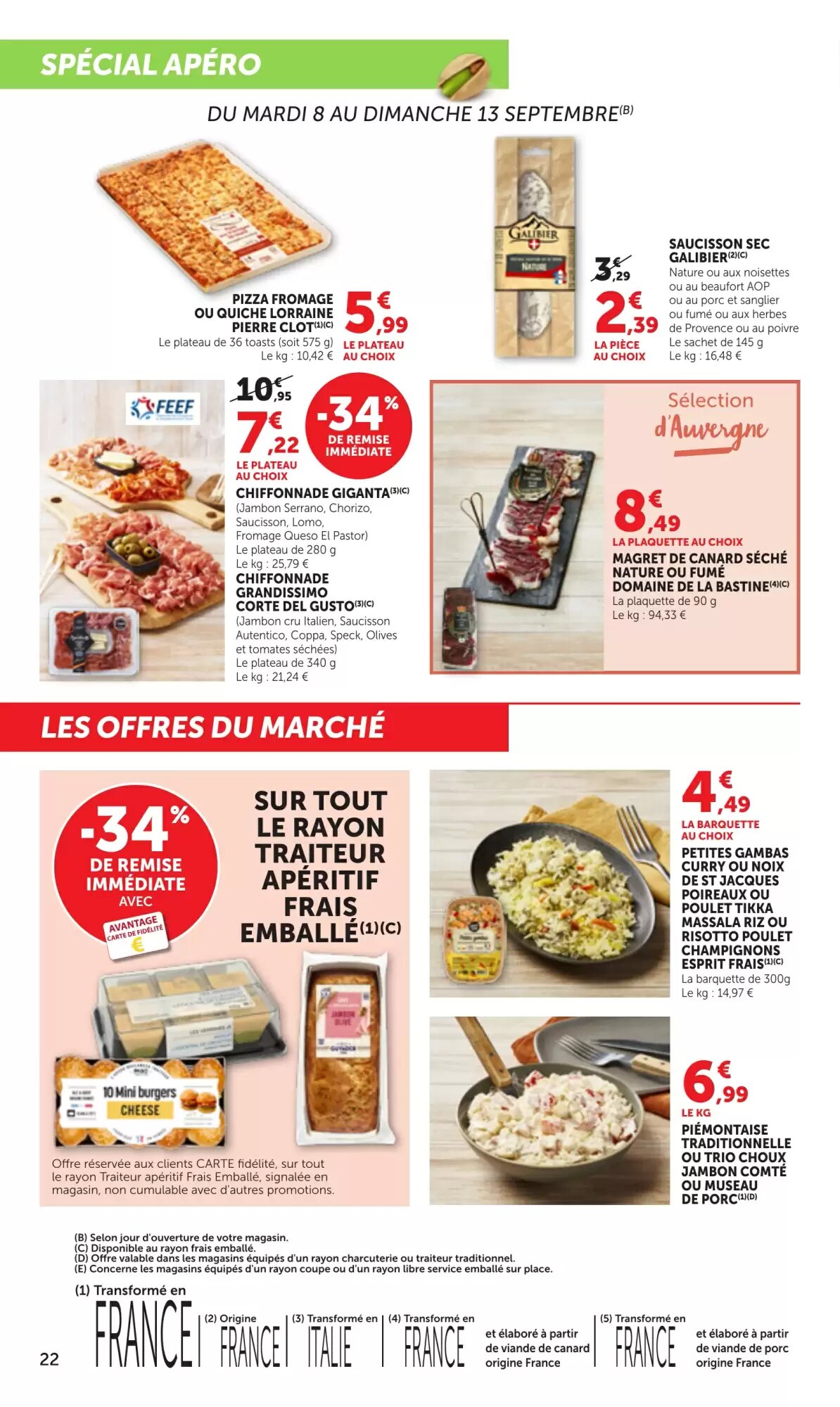 Prospectus promotionnel Bi1 valable à partir du 08/09/2026 - Page 22.