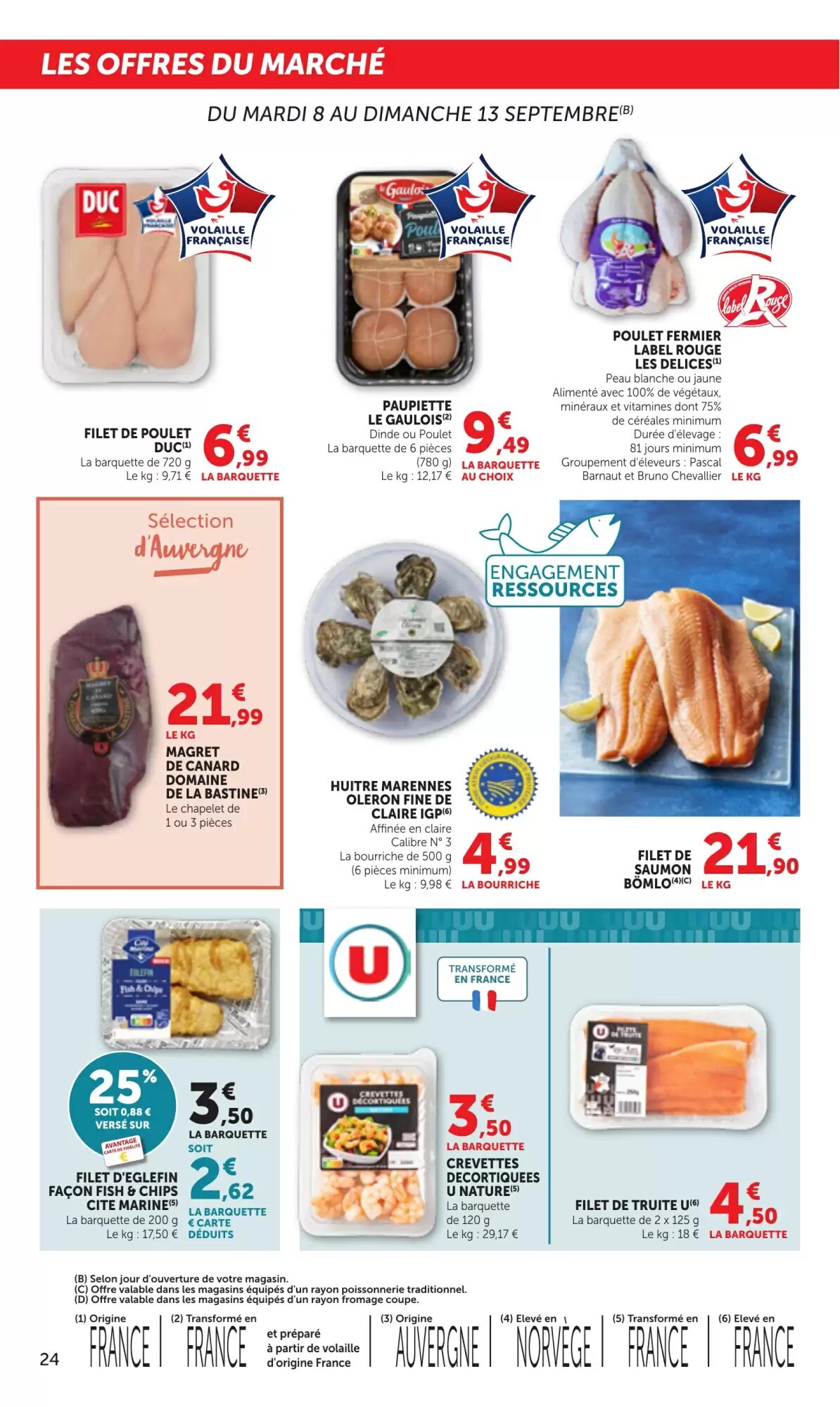 Prospectus promotionnel Bi1 valable à partir du 08/09/2026 - Page 24.