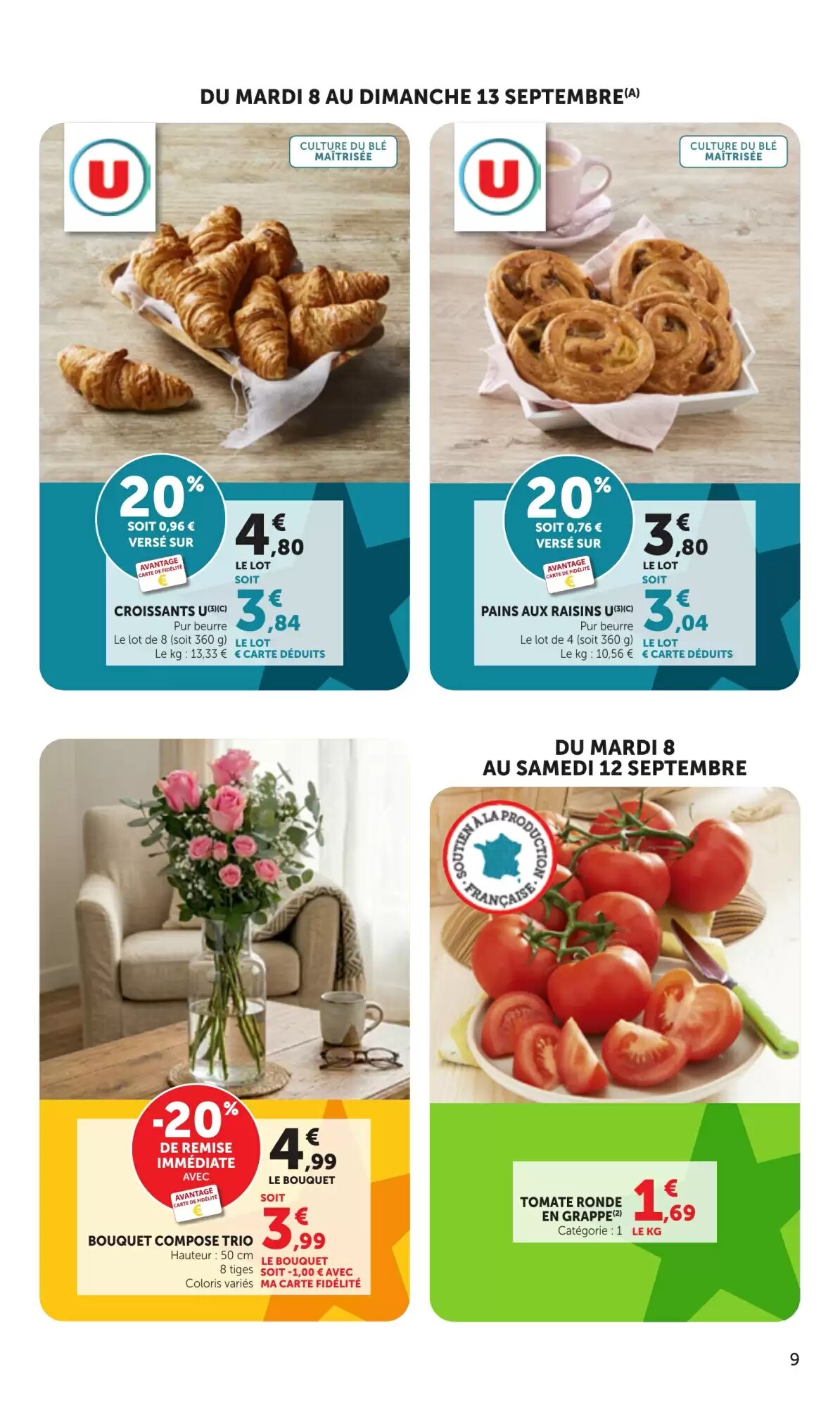 Prospectus promotionnel Bi1 valable à partir du 08/09/2026 - Page 9.