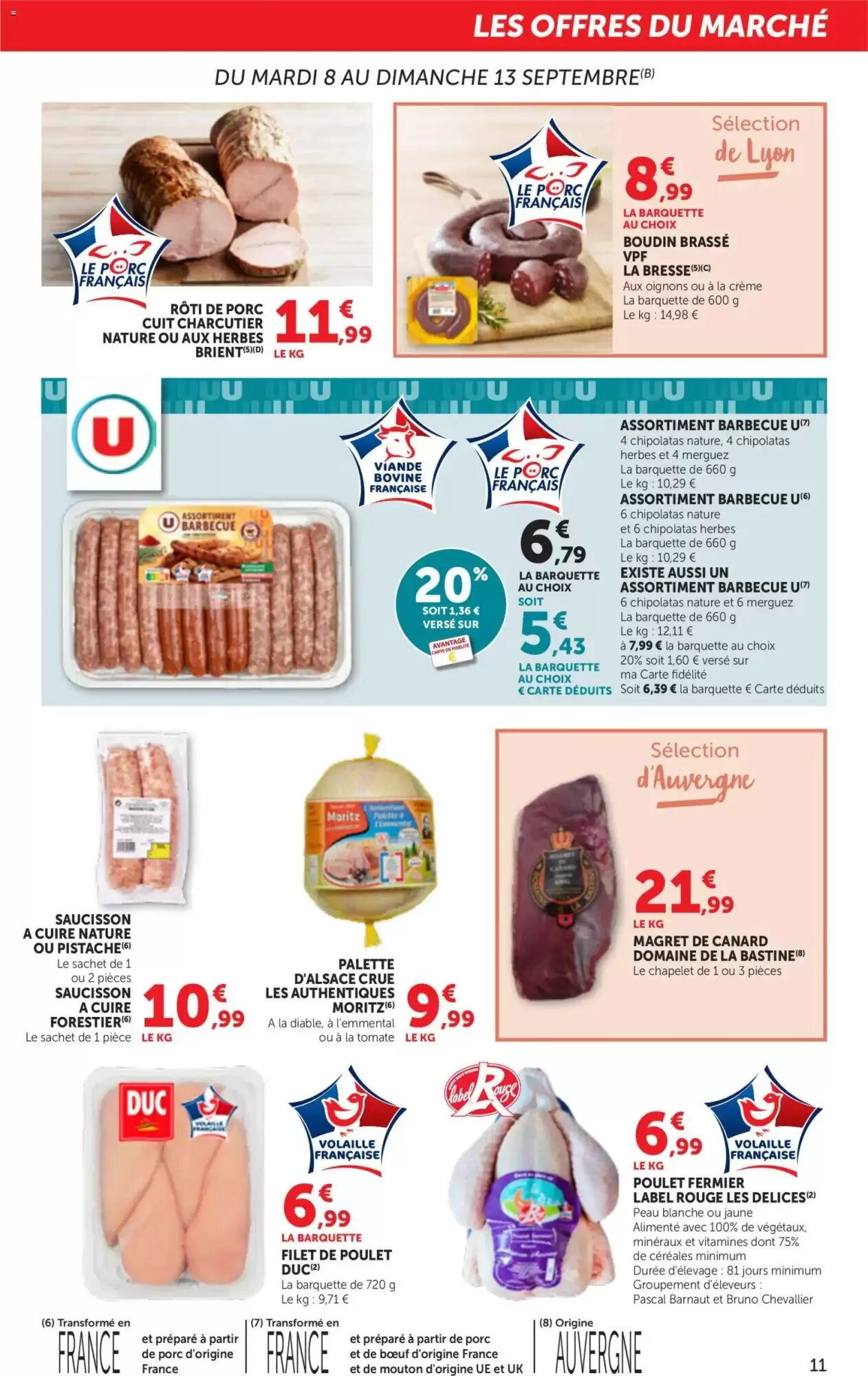 Prospectus promotionnel Bi1 valable à partir du 08/09/2026 - Page 11.