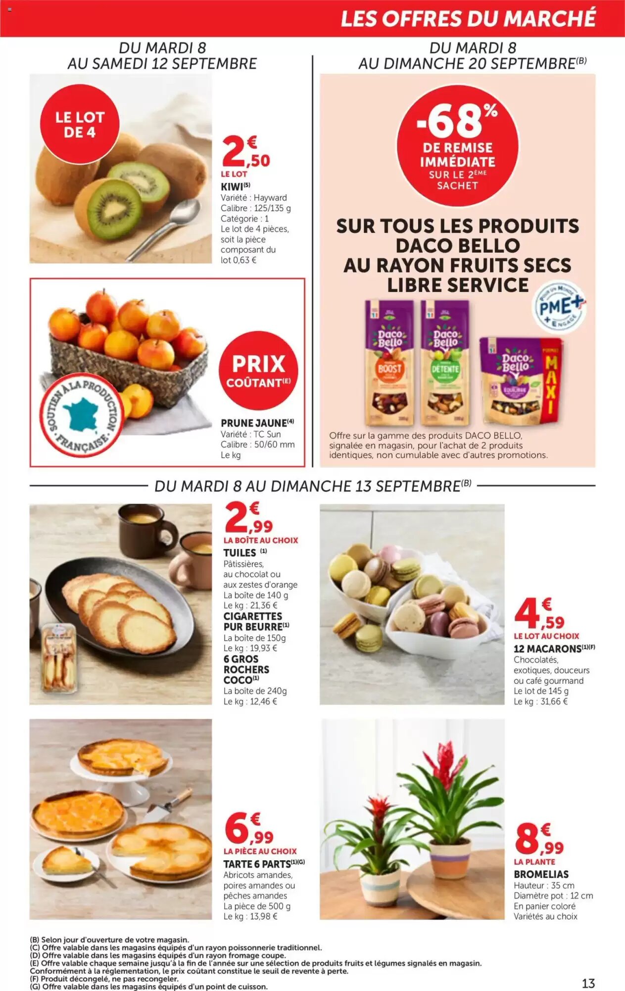 Prospectus promotionnel Bi1 valable à partir du 08/09/2026 - Page 13.
