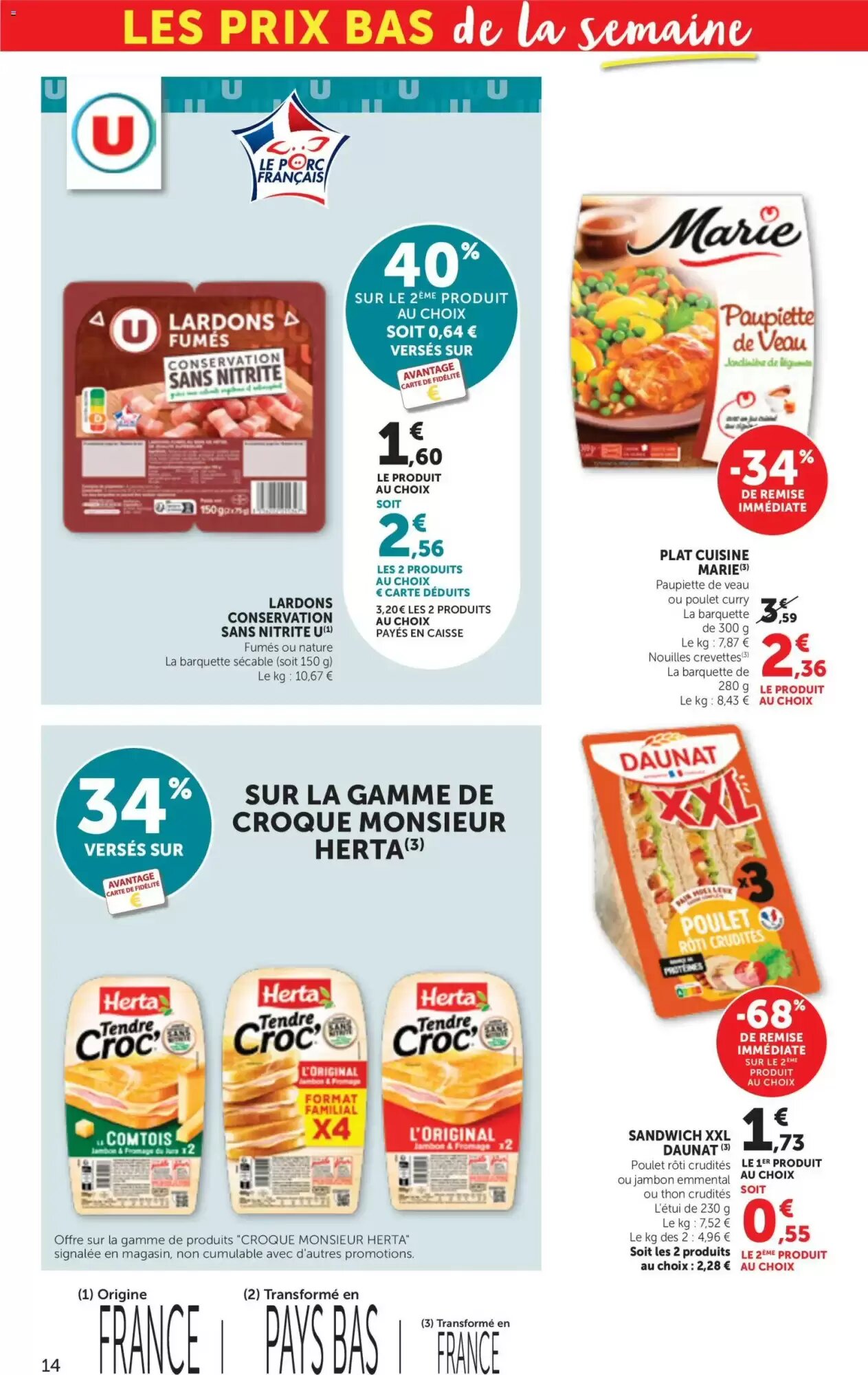 Prospectus promotionnel Bi1 valable à partir du 08/09/2026 - Page 14.