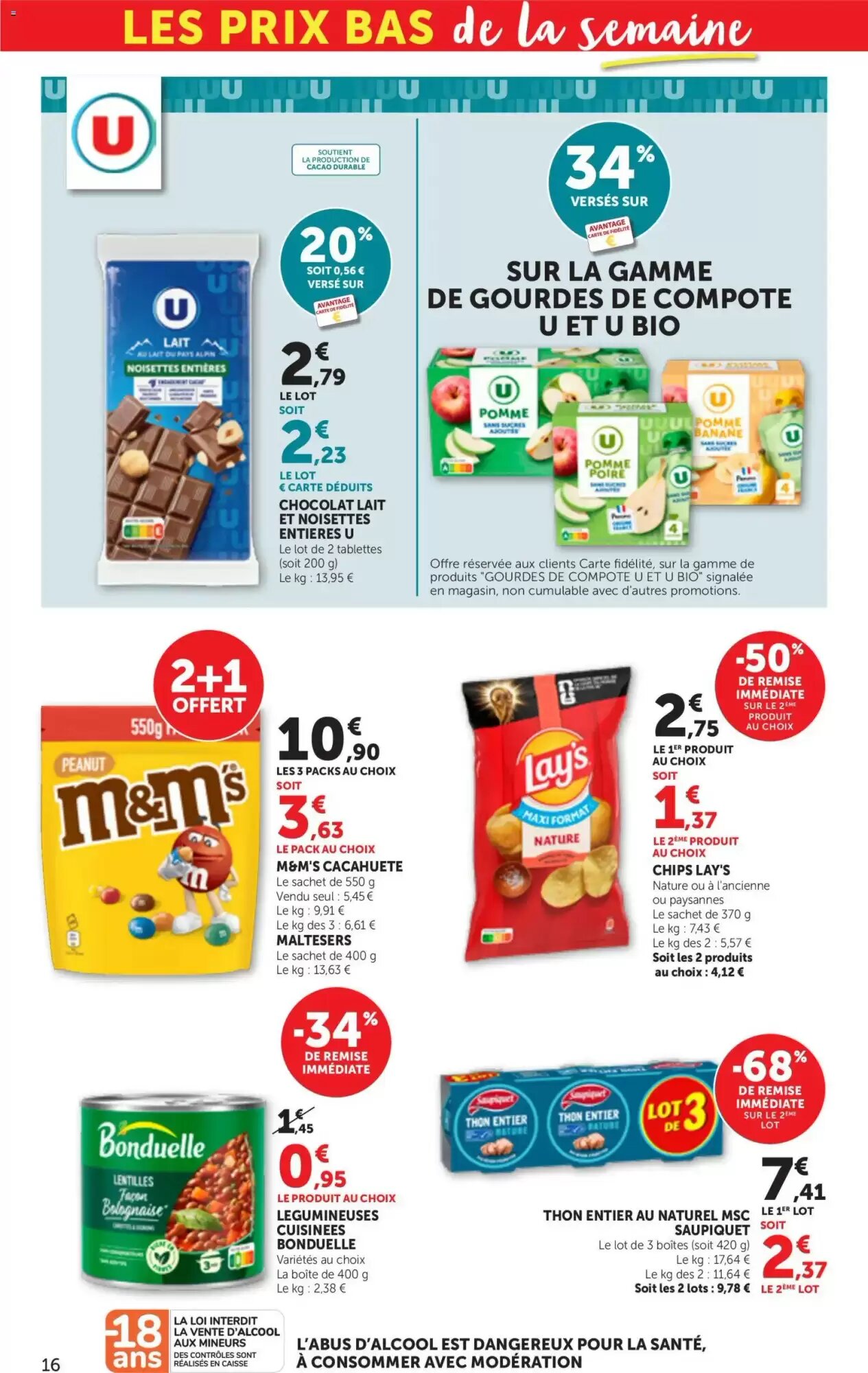 Prospectus promotionnel Bi1 valable à partir du 08/09/2026 - Page 16.