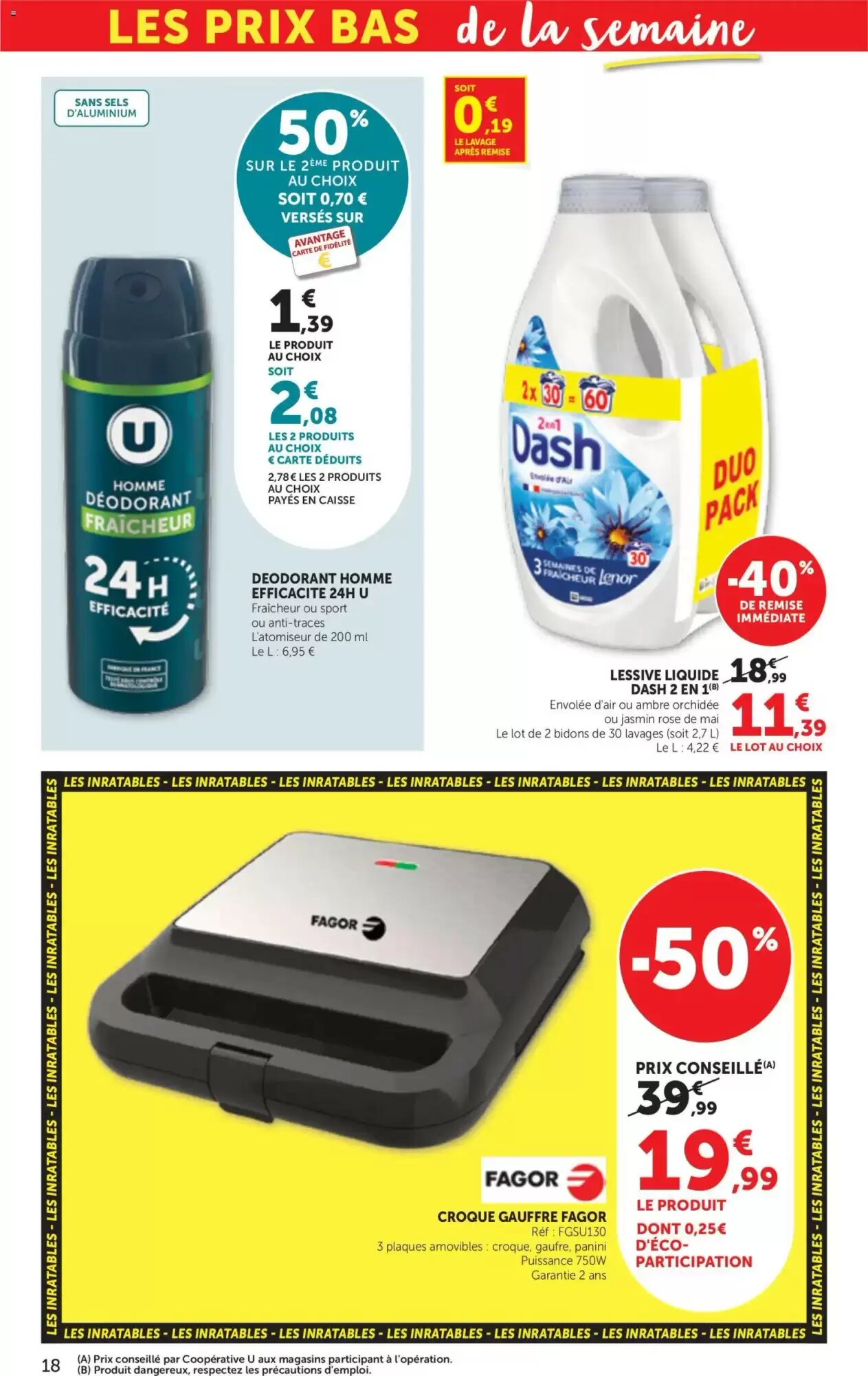 Prospectus promotionnel Bi1 valable à partir du 08/09/2026 - Page 18.