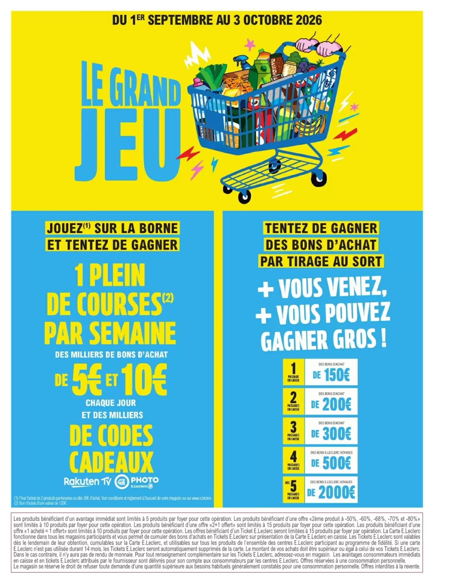 Prospectus promotionnel E.Leclerc Express valable à partir du 08/09/2026 - Page 2.