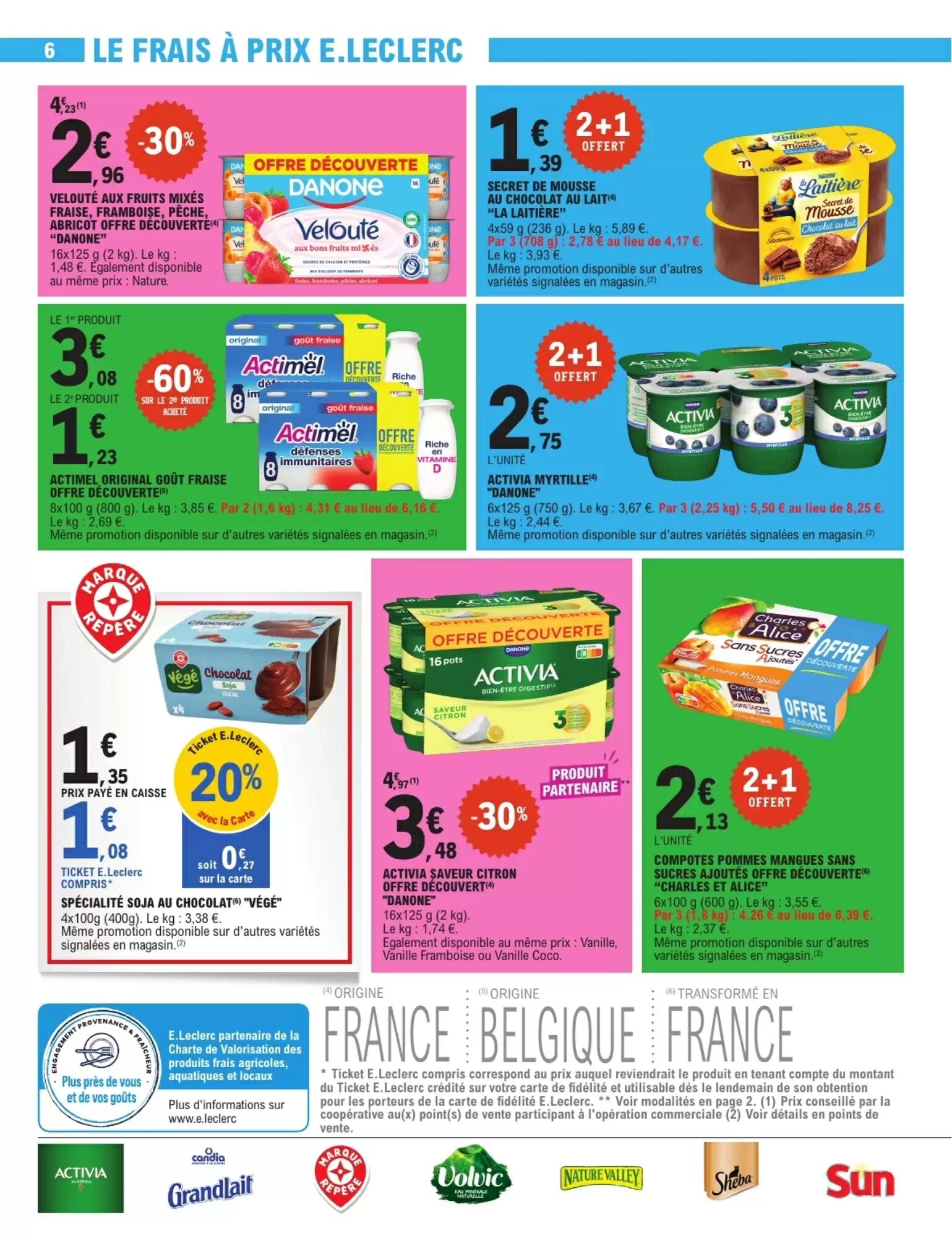 Prospectus promotionnel E.Leclerc Express valable à partir du 08/09/2026 - Page 6.