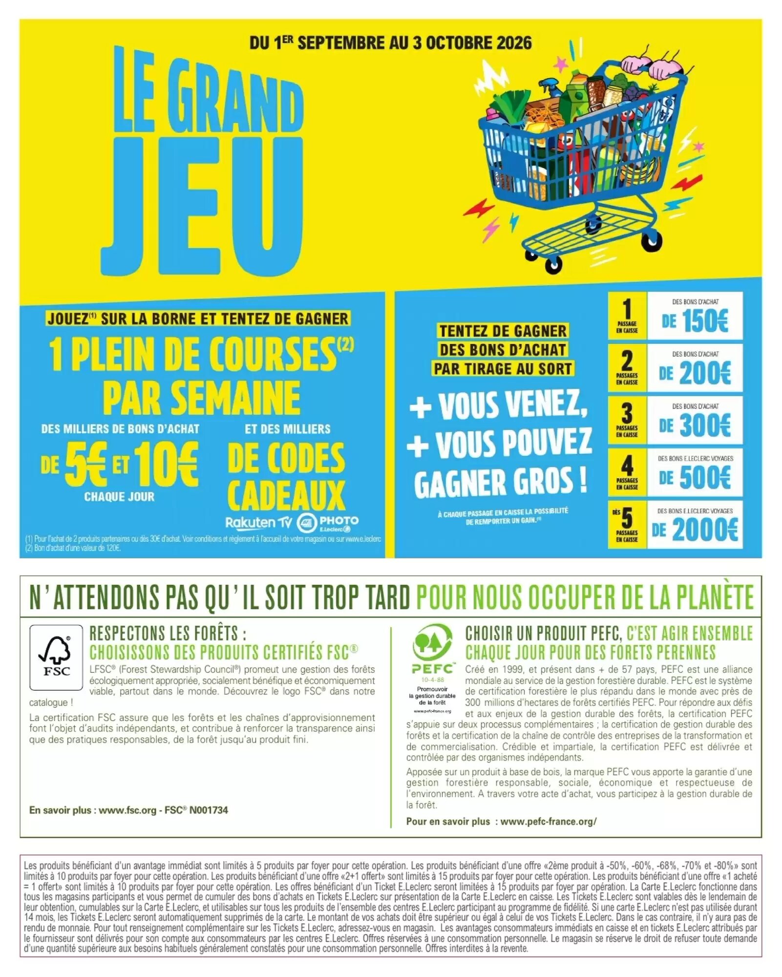 Prospectus promotionnel E.Leclerc valable à partir du 08/09/2026 - Page 2.