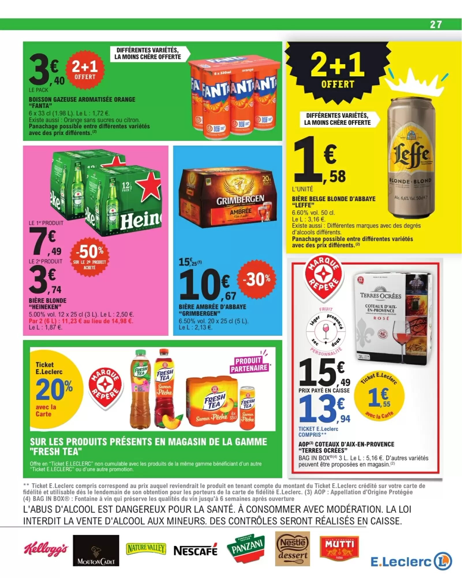 Prospectus promotionnel E.Leclerc valable à partir du 08/09/2026 - Page 27.